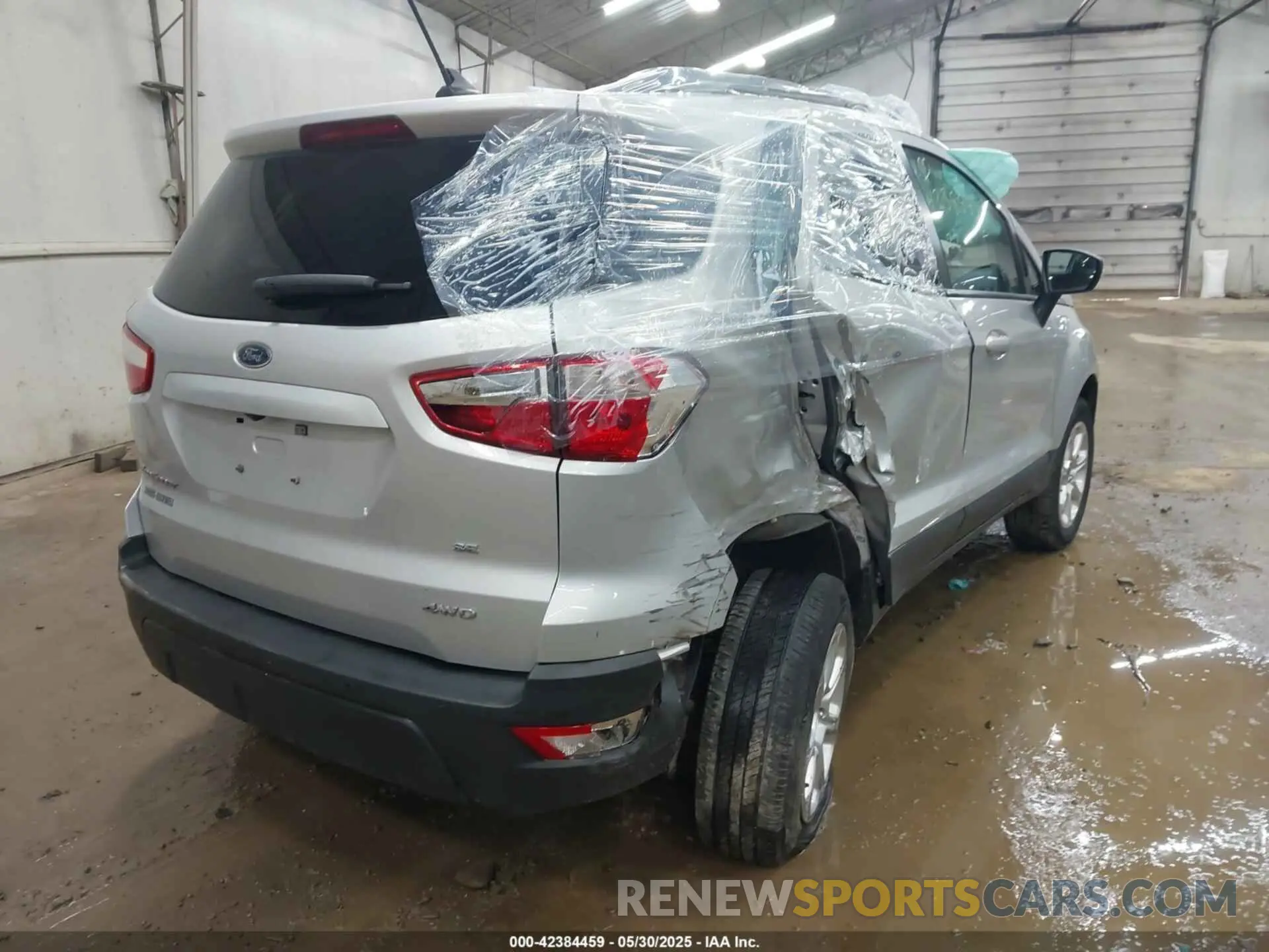4 Photograph of a damaged car MAJ6S3GL3NC469228 FORD ECOSPORT 2022