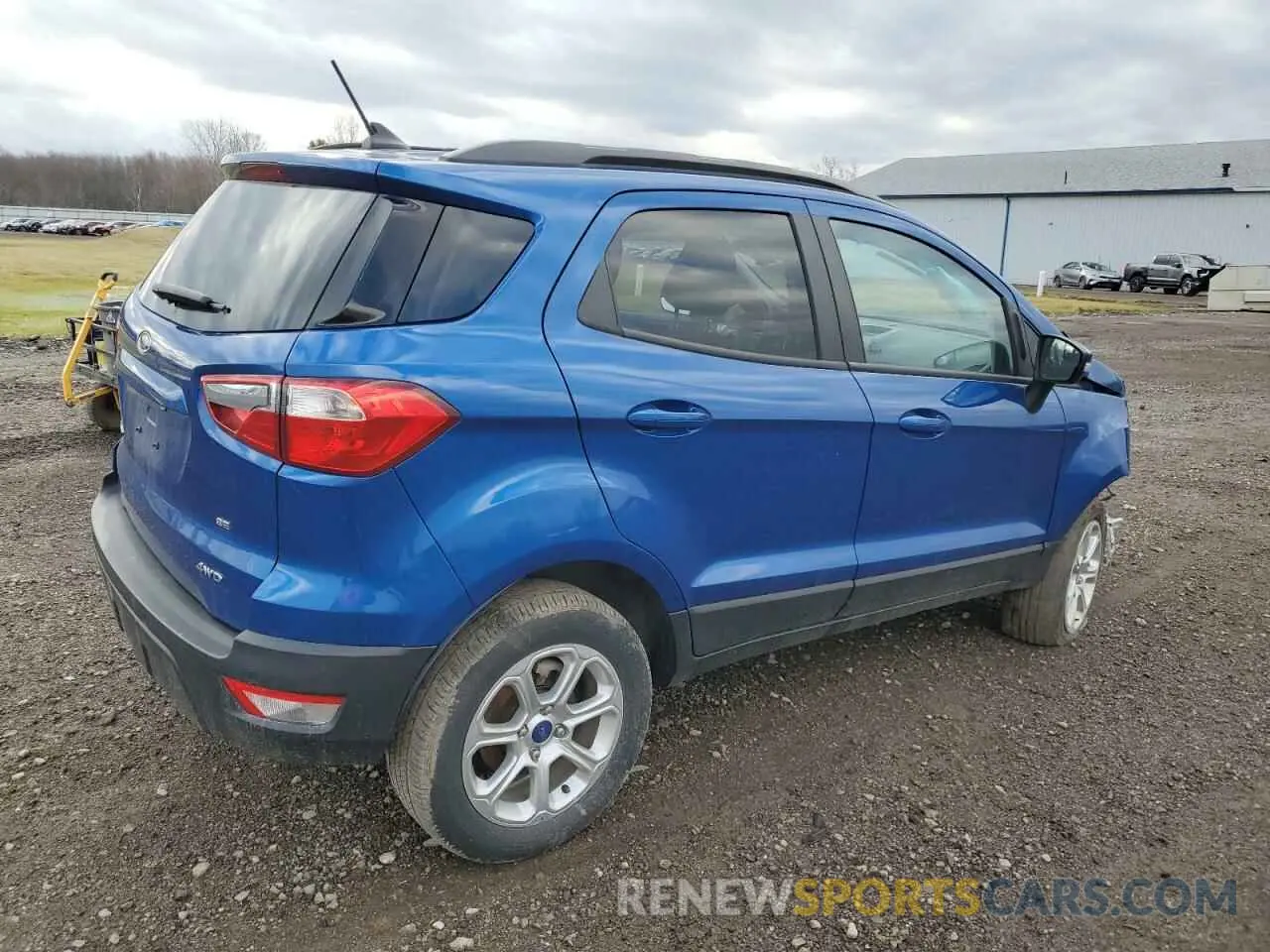 3 Photograph of a damaged car MAJ6S3GL4NC463843 FORD ECOSPORT 2022