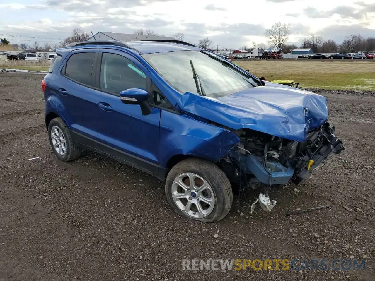 4 Photograph of a damaged car MAJ6S3GL4NC463843 FORD ECOSPORT 2022