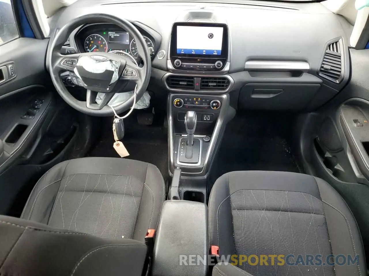 8 Photograph of a damaged car MAJ6S3GL4NC463843 FORD ECOSPORT 2022