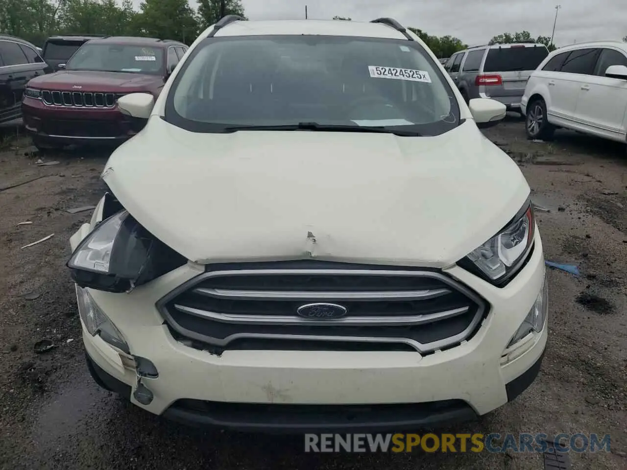 5 Photograph of a damaged car MAJ6S3GL4NC464605 FORD ECOSPORT 2022