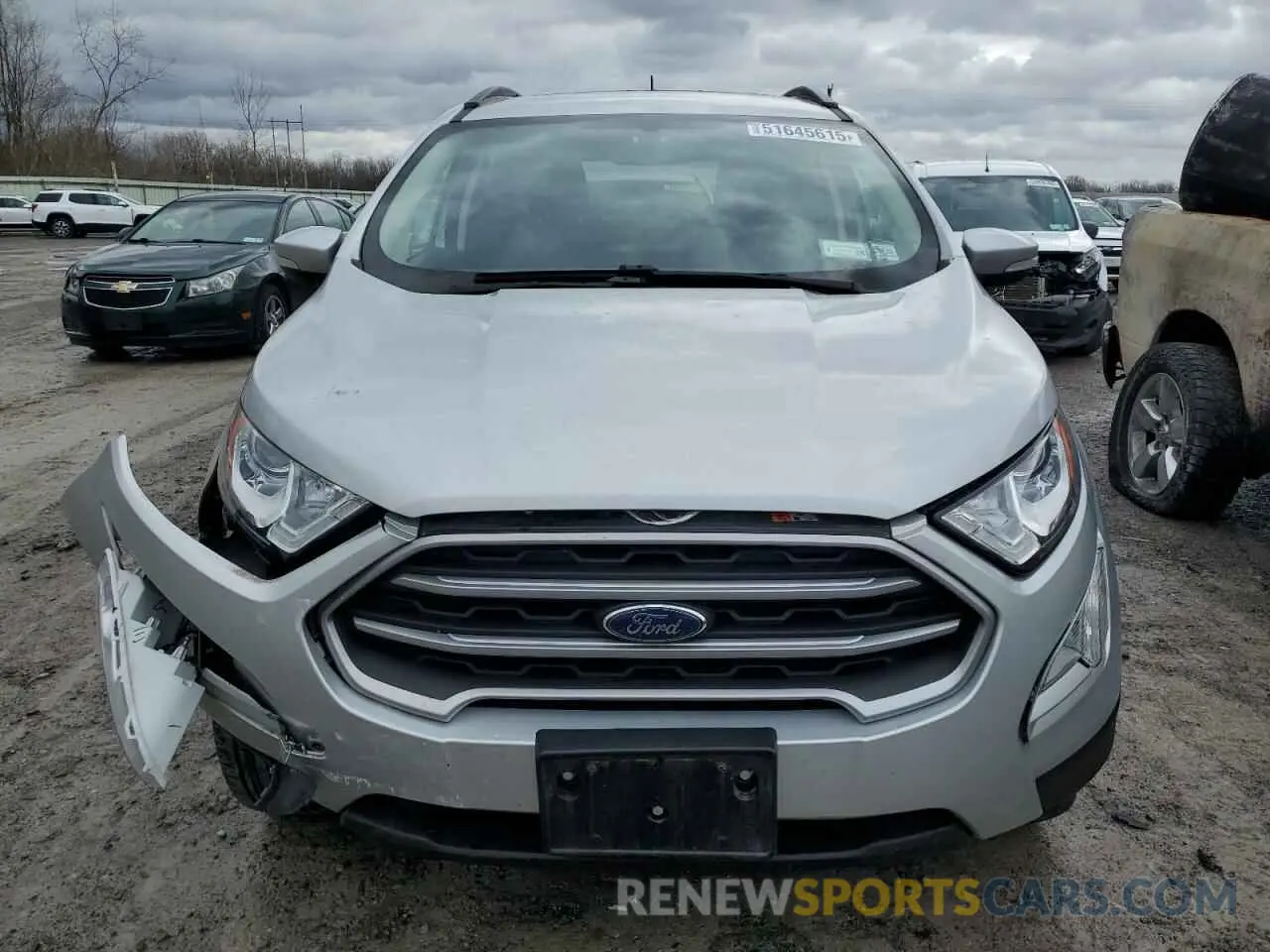 5 Photograph of a damaged car MAJ6S3GL4NC469769 FORD ECOSPORT 2022