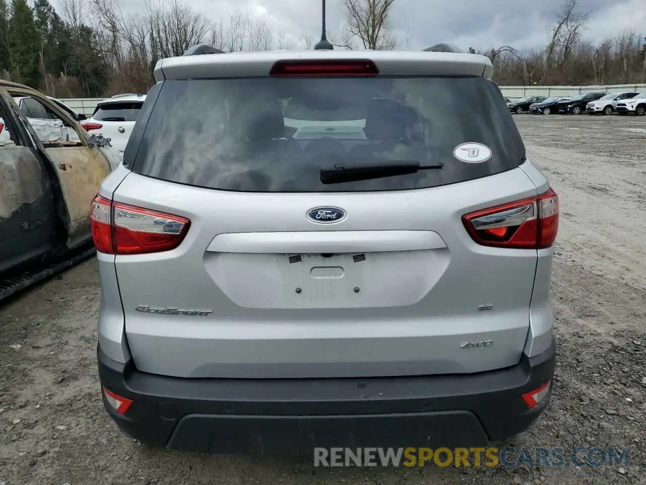 6 Photograph of a damaged car MAJ6S3GL4NC469769 FORD ECOSPORT 2022