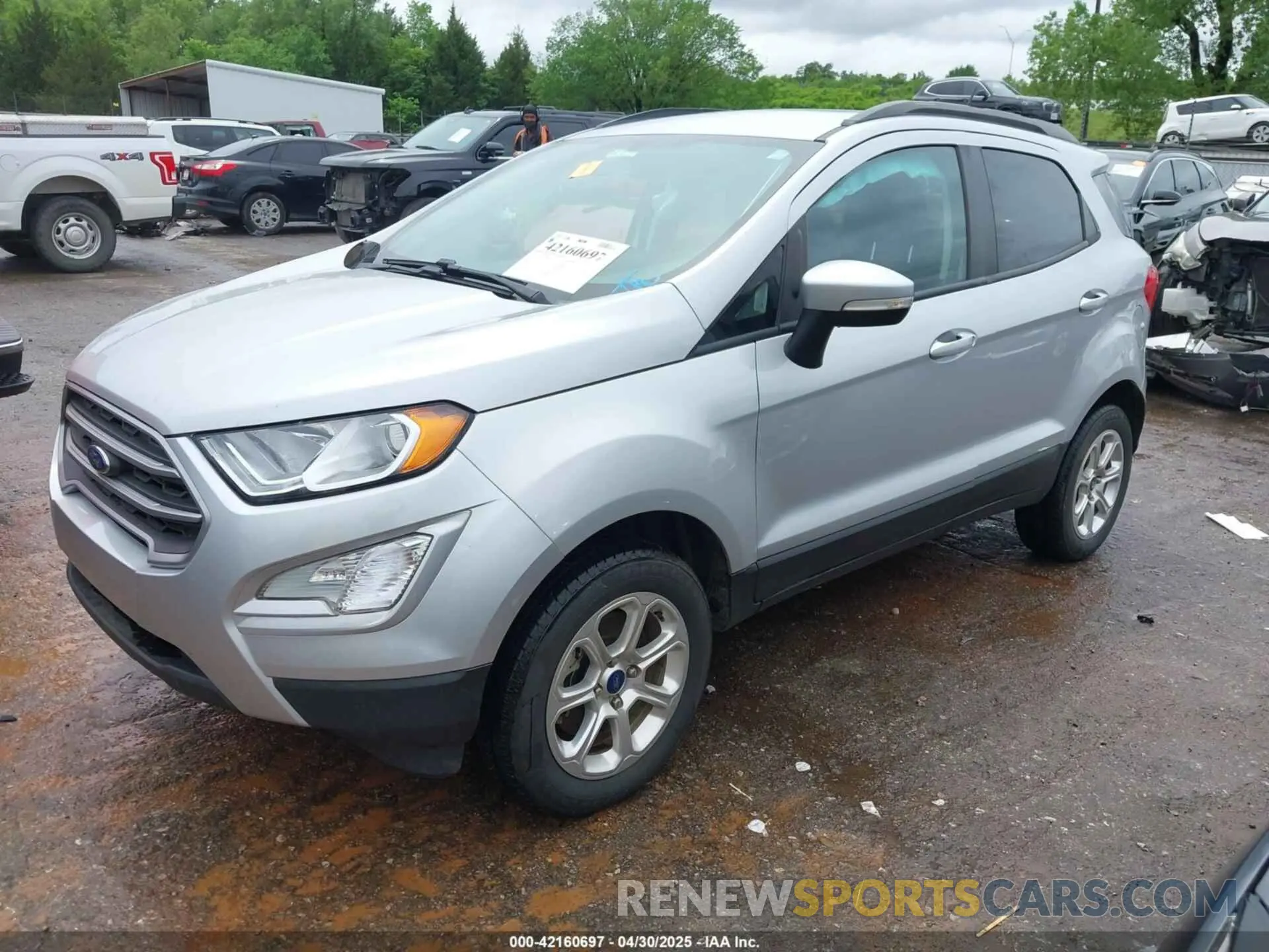 2 Photograph of a damaged car MAJ6S3GL4NC469920 FORD ECOSPORT 2022