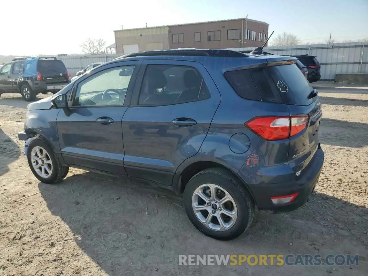 2 Photograph of a damaged car MAJ6S3GL4NC469965 FORD ECOSPORT 2022