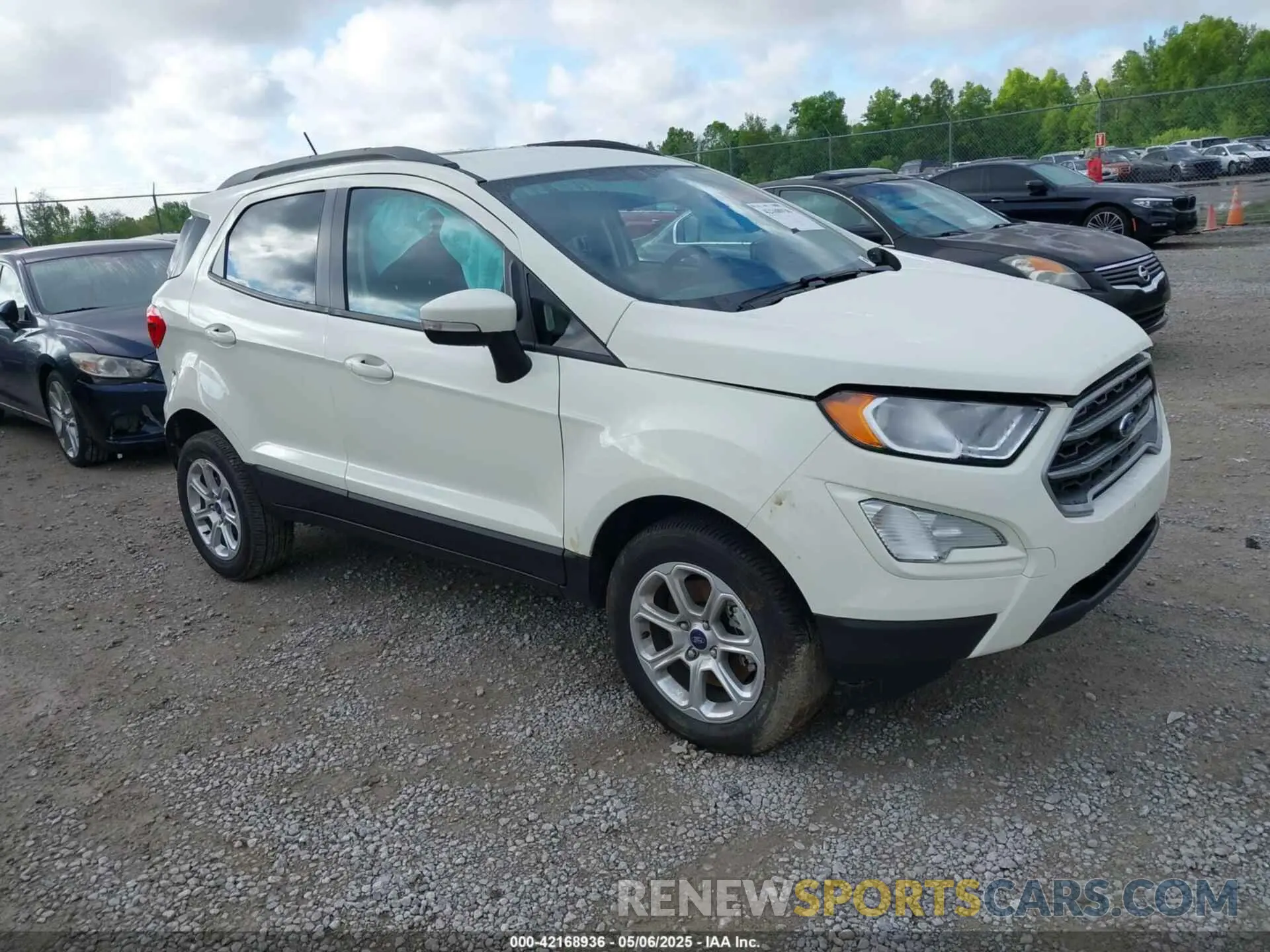 1 Photograph of a damaged car MAJ6S3GL5NC474320 FORD ECOSPORT 2022