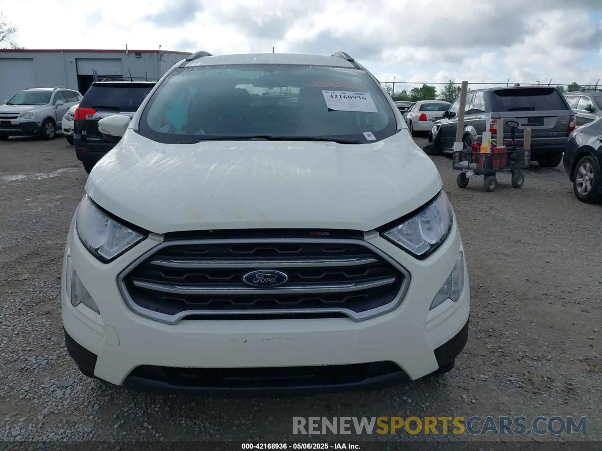 11 Photograph of a damaged car MAJ6S3GL5NC474320 FORD ECOSPORT 2022