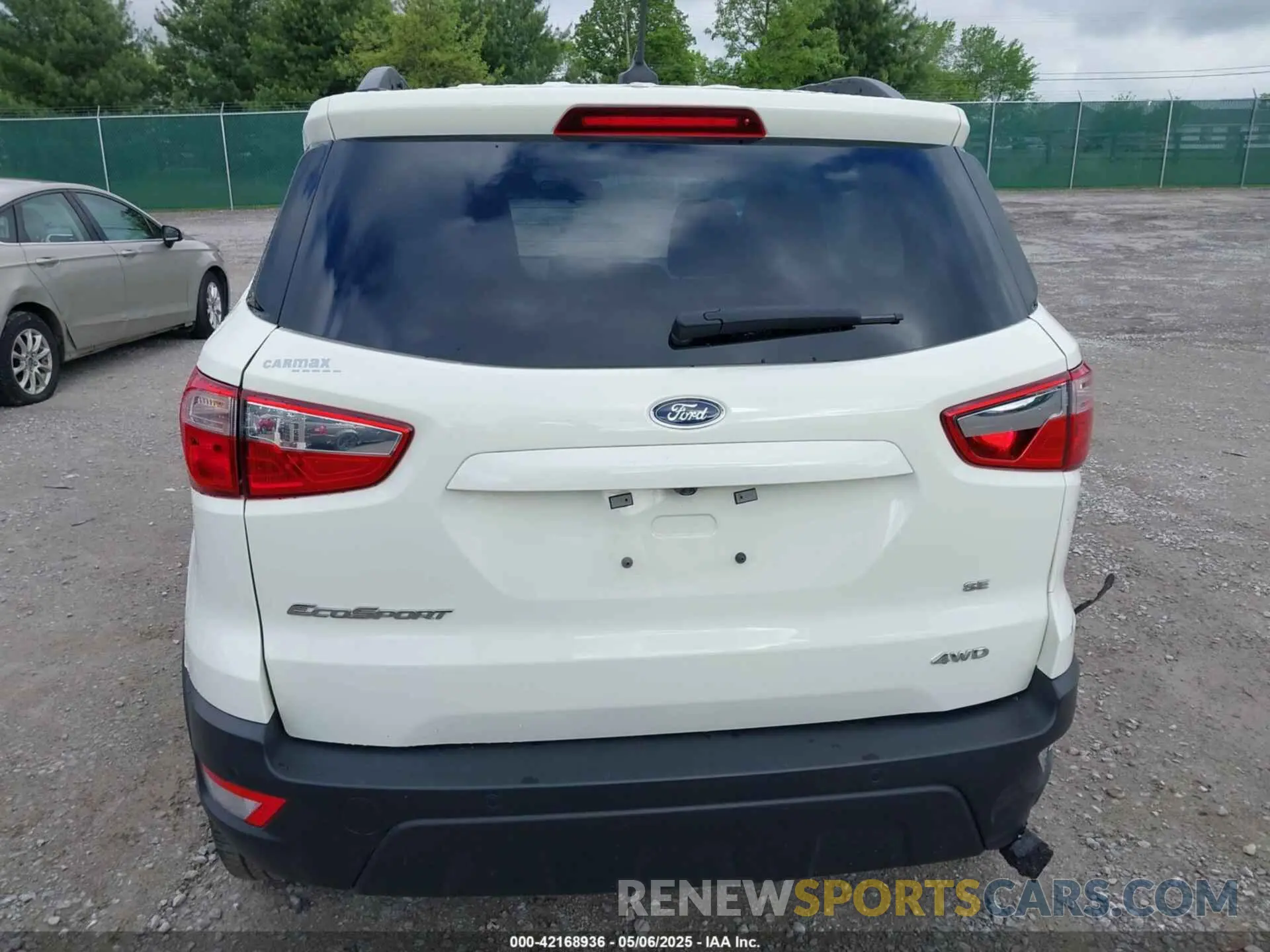 15 Photograph of a damaged car MAJ6S3GL5NC474320 FORD ECOSPORT 2022