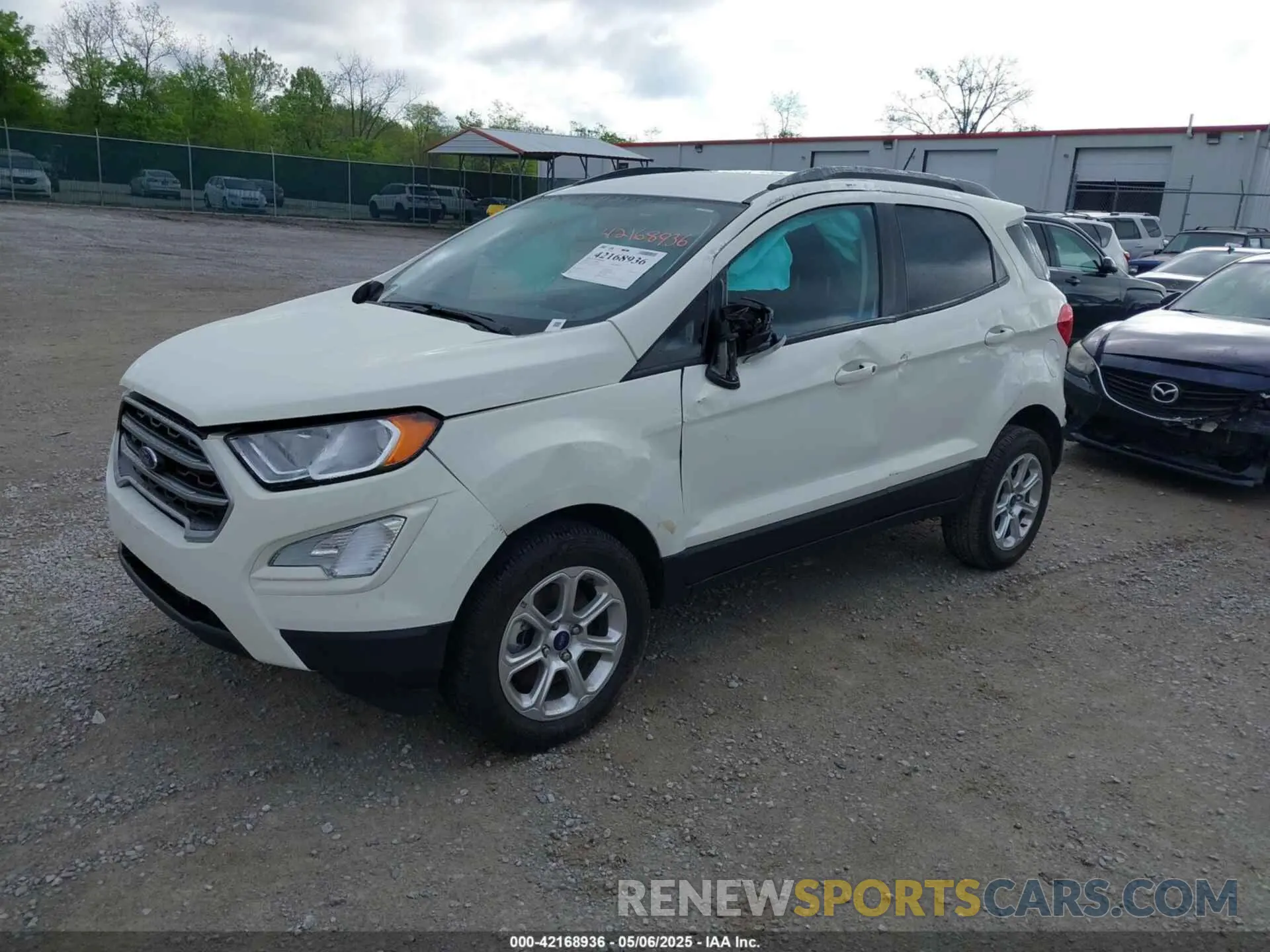 2 Photograph of a damaged car MAJ6S3GL5NC474320 FORD ECOSPORT 2022