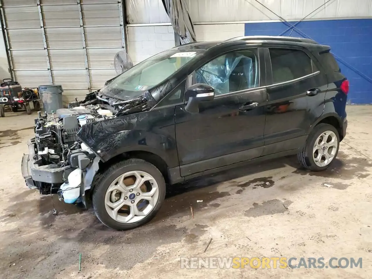 1 Photograph of a damaged car MAJ6S3GL6NC460748 FORD ECOSPORT 2022