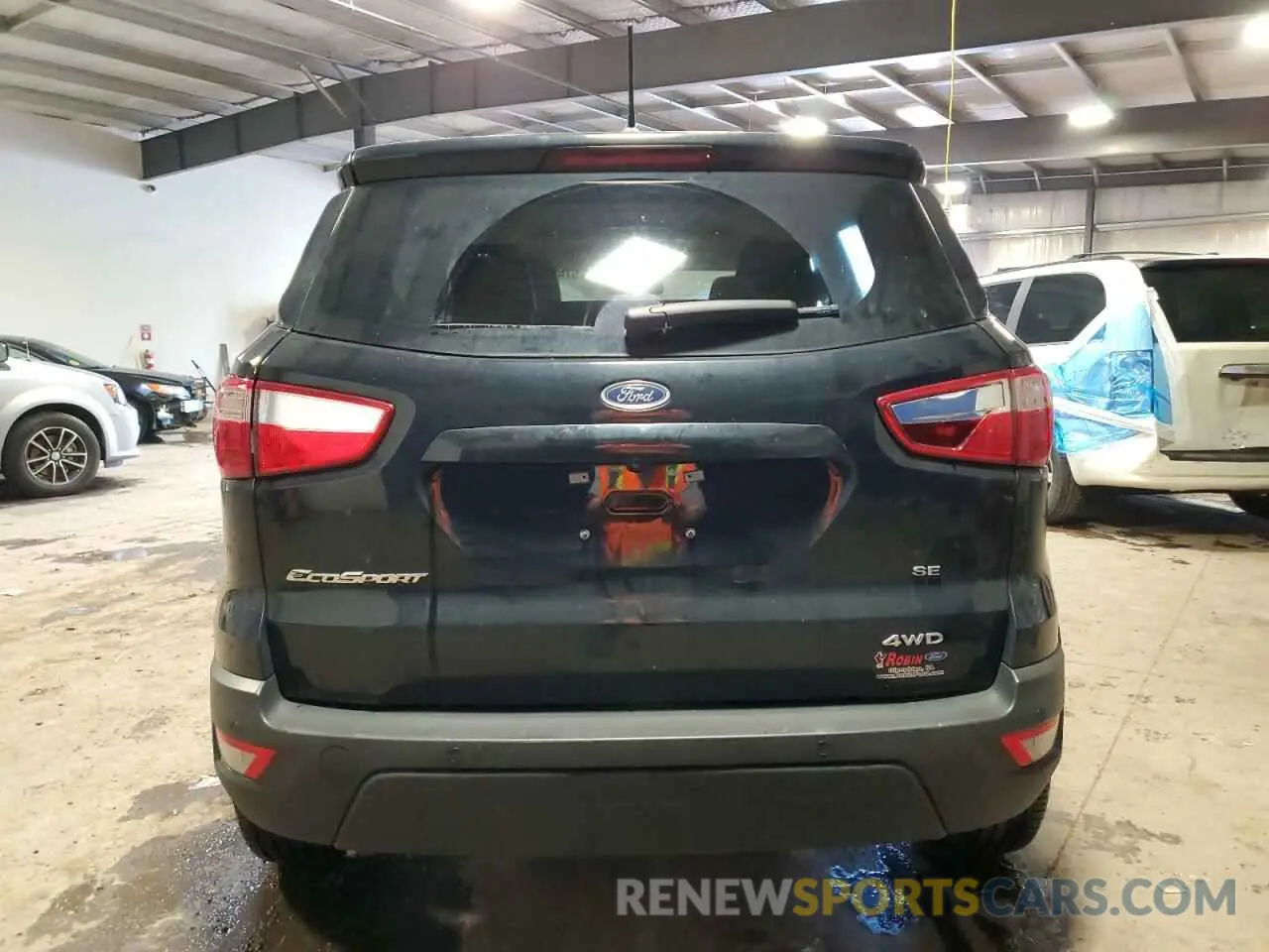6 Photograph of a damaged car MAJ6S3GL6NC460748 FORD ECOSPORT 2022