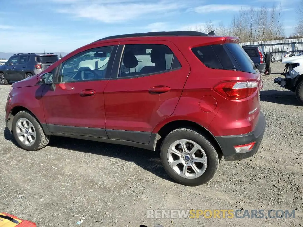 2 Photograph of a damaged car MAJ6S3GL6NC465626 FORD ECOSPORT 2022