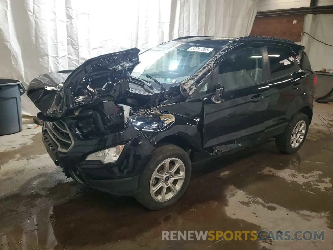 1 Photograph of a damaged car MAJ6S3GL6NC467750 FORD ECOSPORT 2022