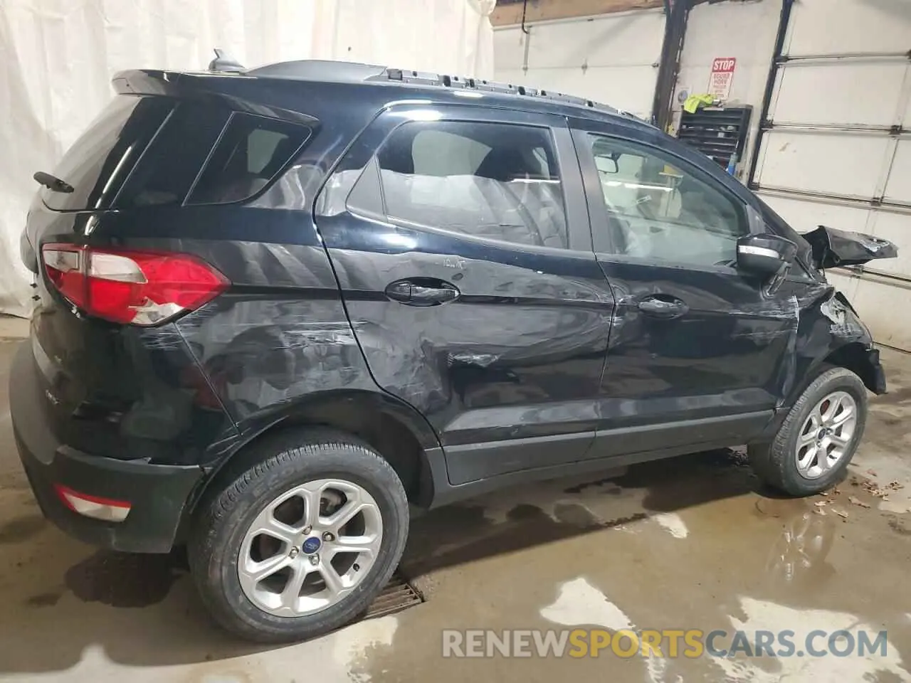 3 Photograph of a damaged car MAJ6S3GL6NC467750 FORD ECOSPORT 2022