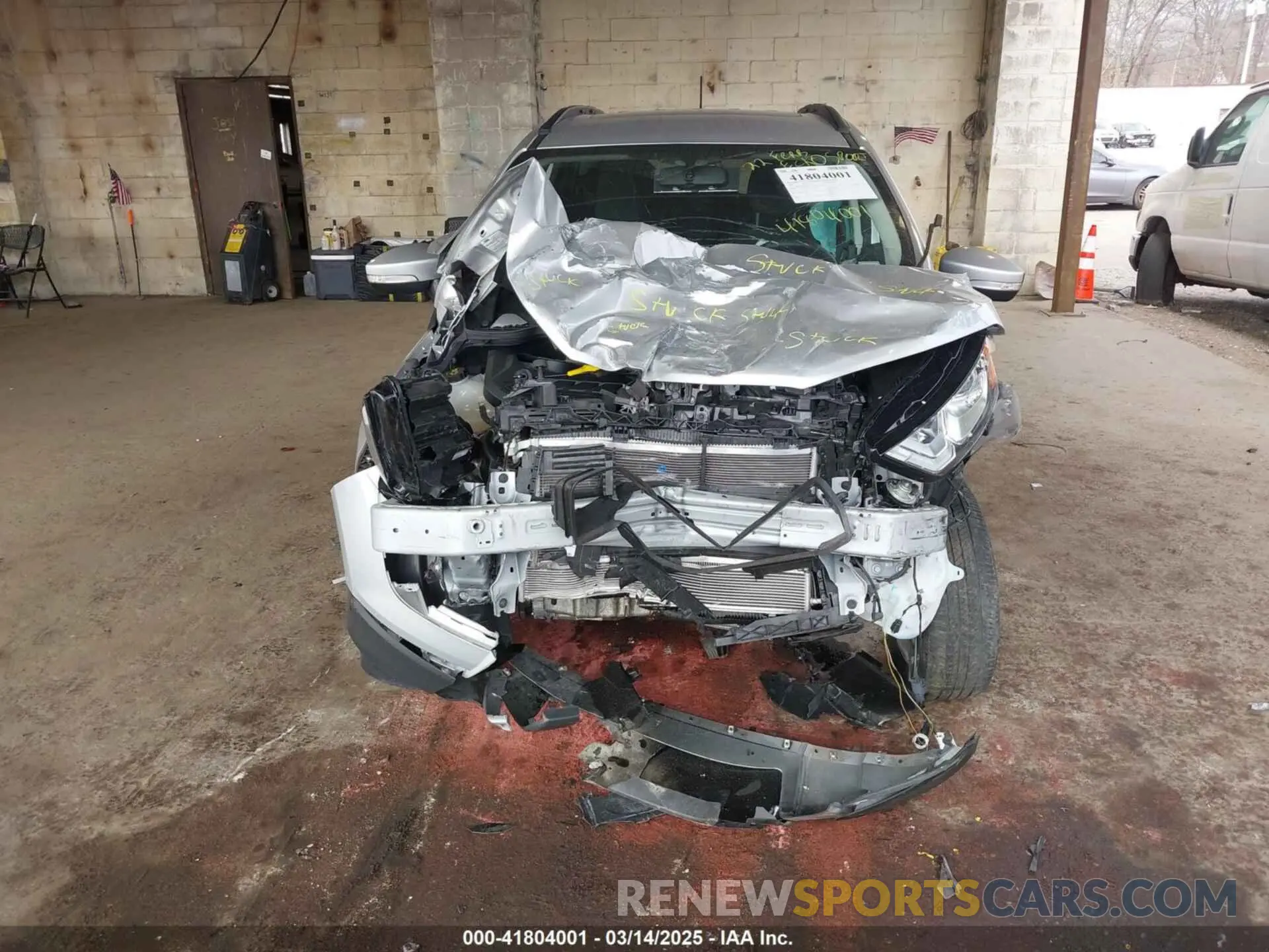 11 Photograph of a damaged car MAJ6S3GL6NC468395 FORD ECOSPORT 2022