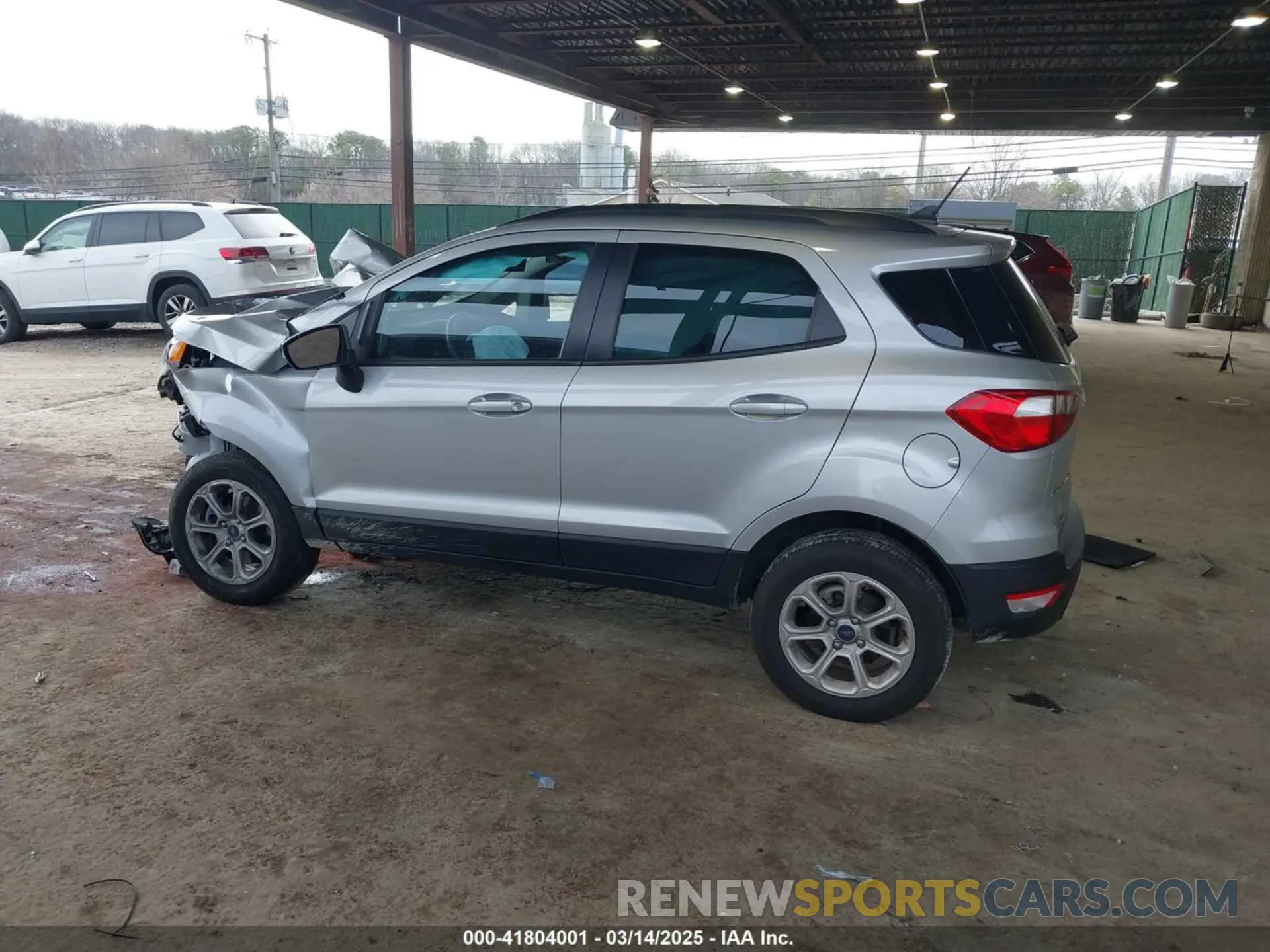 13 Photograph of a damaged car MAJ6S3GL6NC468395 FORD ECOSPORT 2022