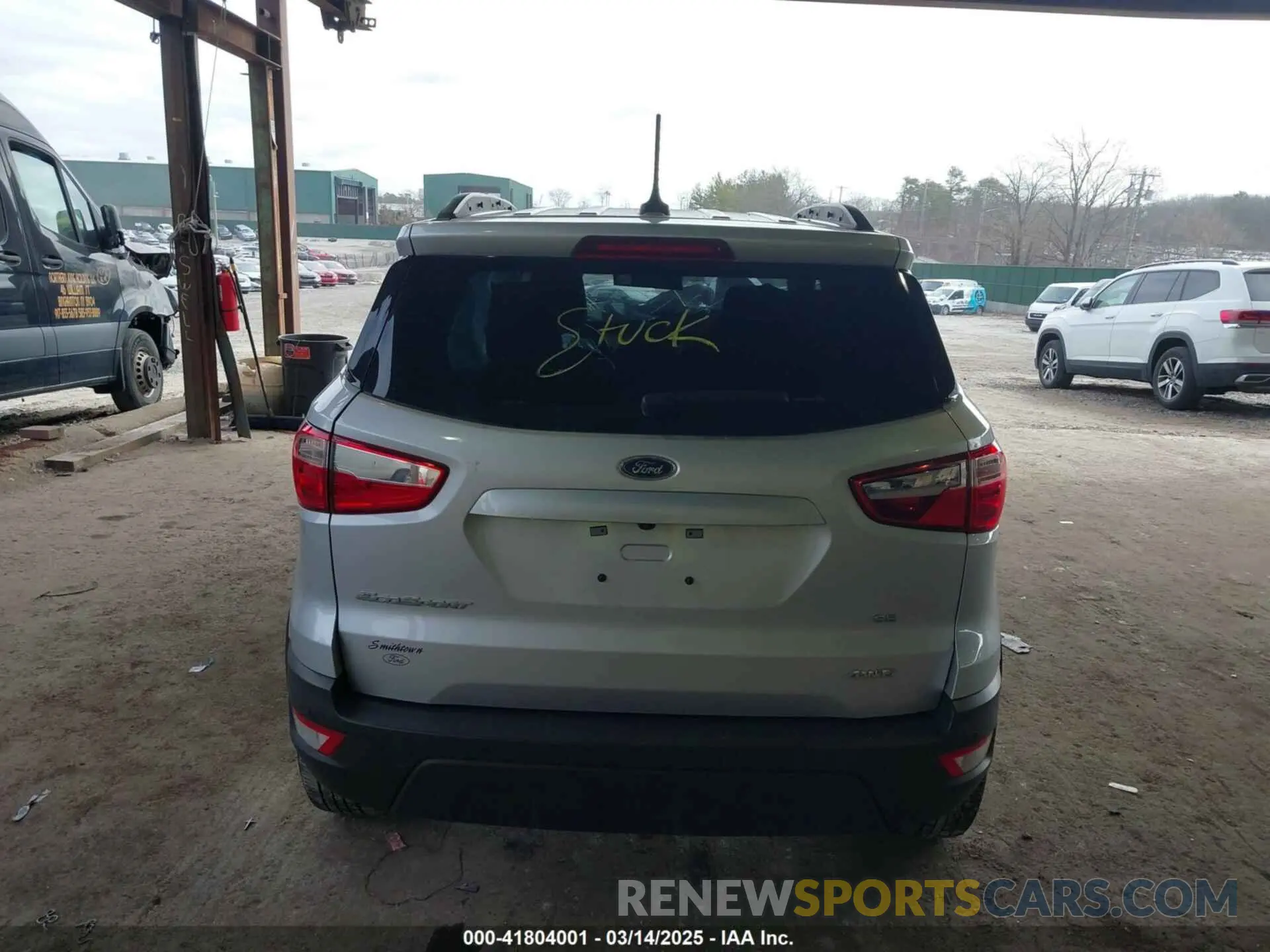 15 Photograph of a damaged car MAJ6S3GL6NC468395 FORD ECOSPORT 2022