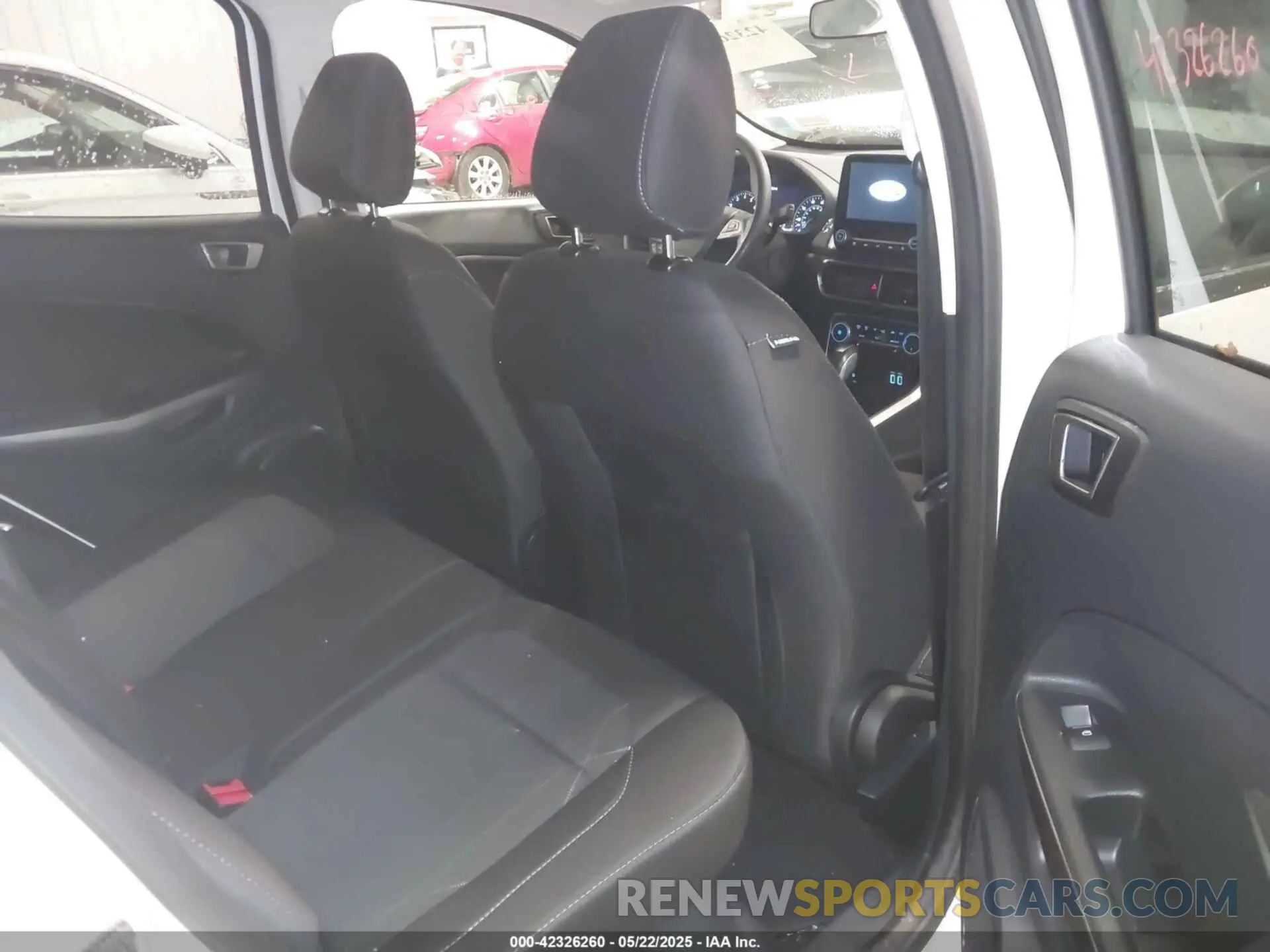 8 Photograph of a damaged car MAJ6S3GL6NC470230 FORD ECOSPORT 2022