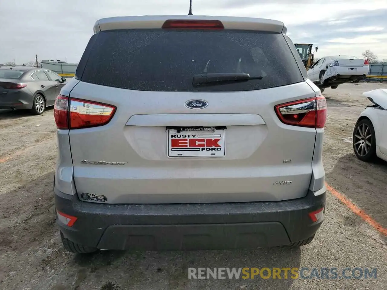 6 Photograph of a damaged car MAJ6S3GL6NC473712 FORD ECOSPORT 2022