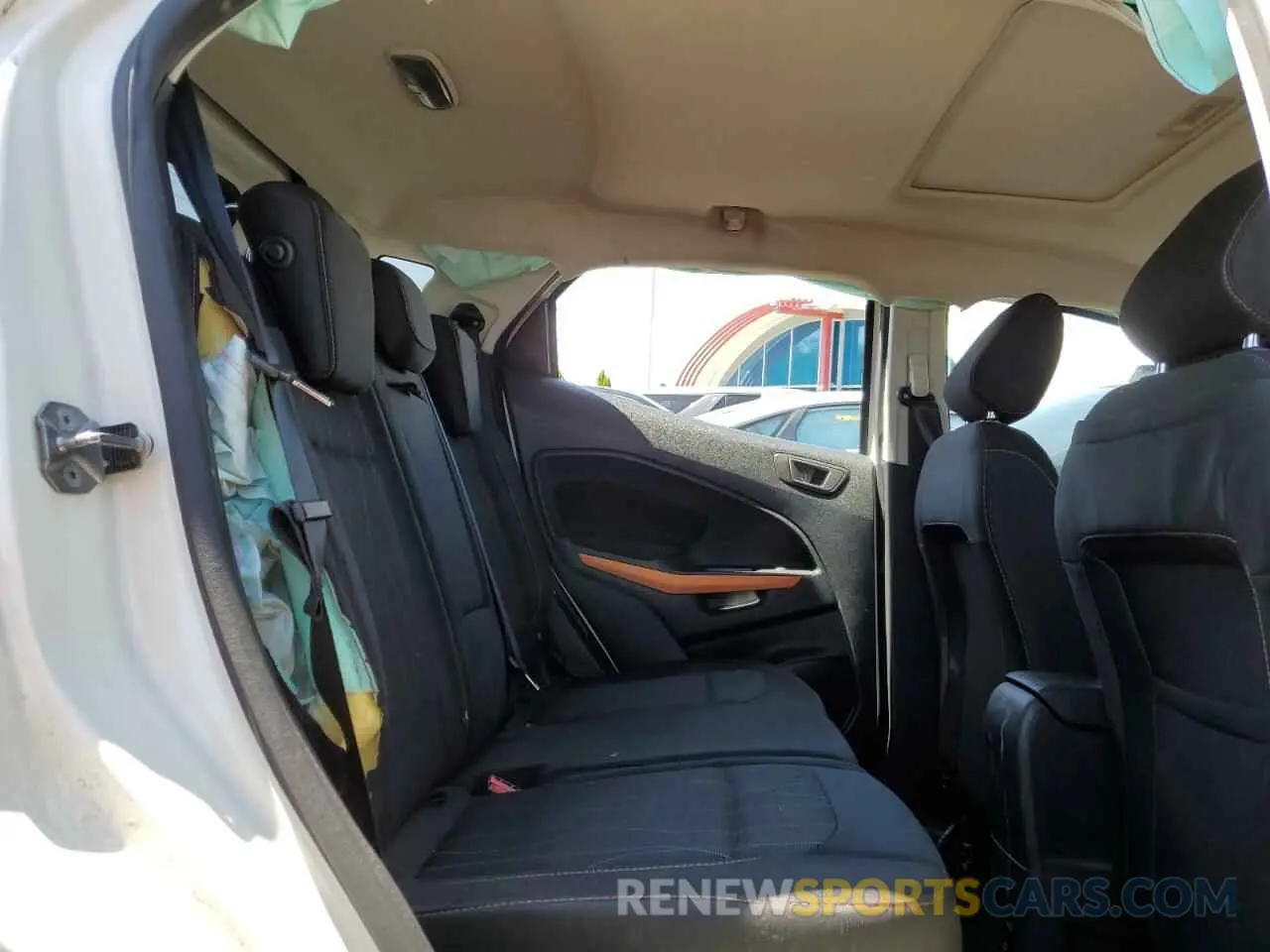 11 Photograph of a damaged car MAJ6S3GL7NC466090 FORD ECOSPORT 2022