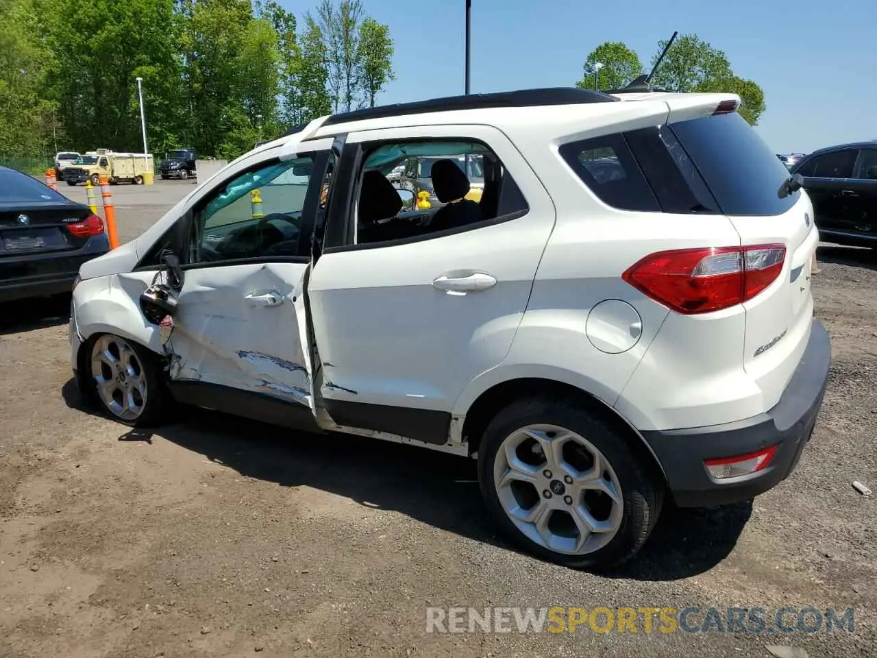 2 Photograph of a damaged car MAJ6S3GL7NC466090 FORD ECOSPORT 2022