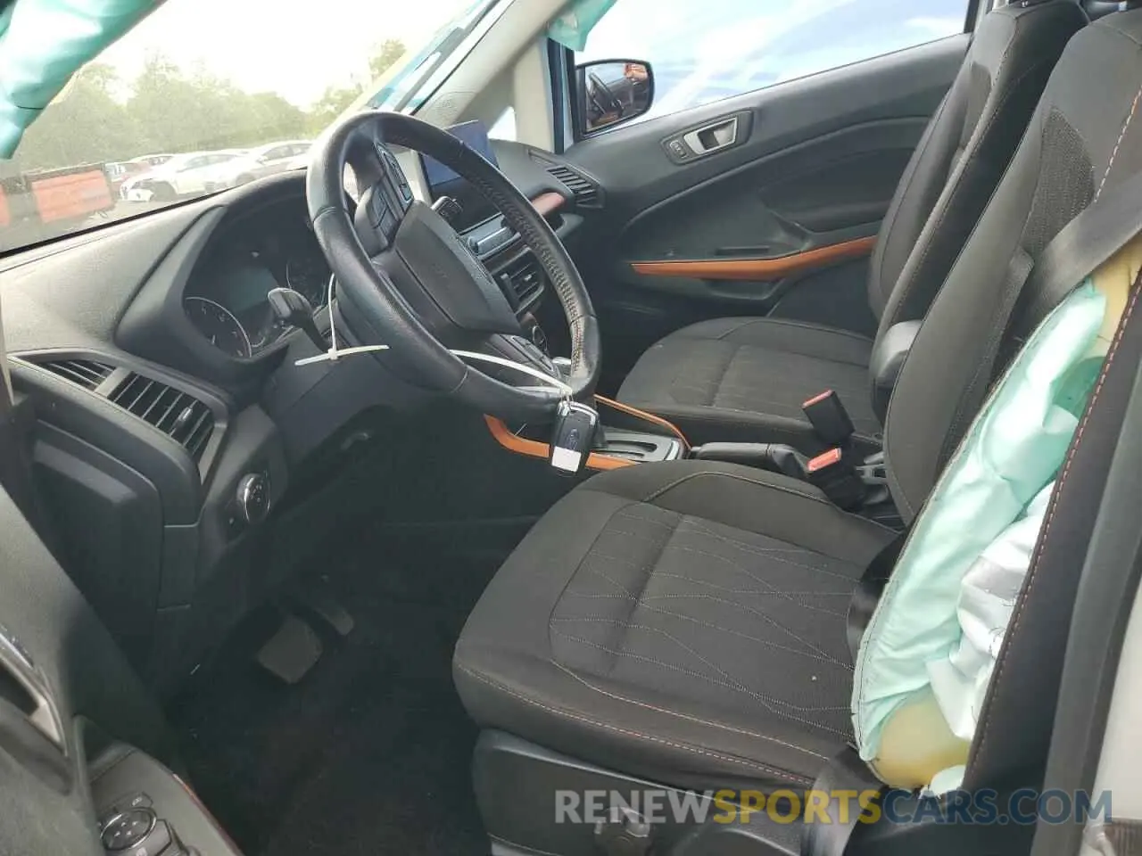 7 Photograph of a damaged car MAJ6S3GL7NC466090 FORD ECOSPORT 2022