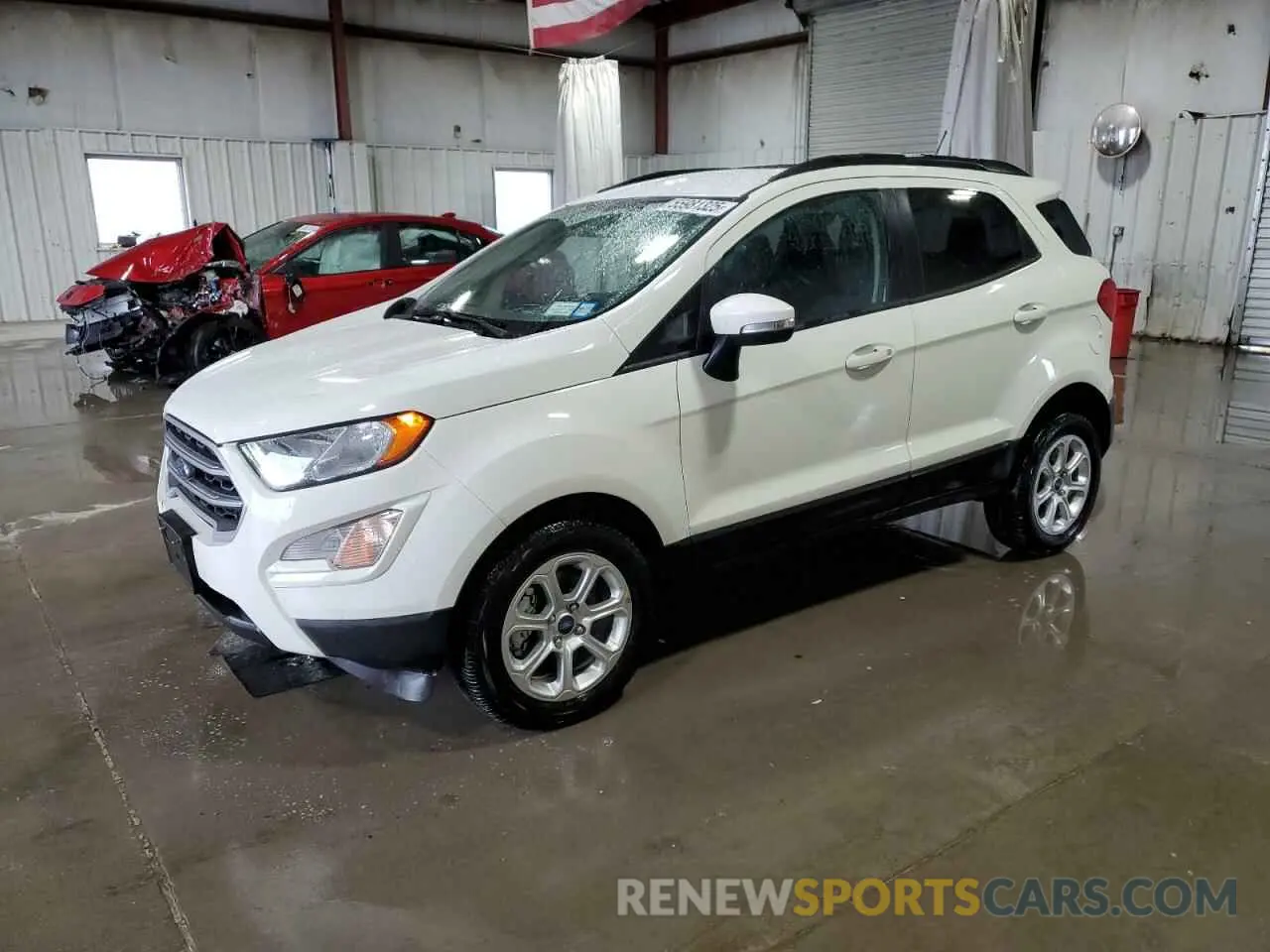 1 Photograph of a damaged car MAJ6S3GL7NC474125 FORD ECOSPORT 2022
