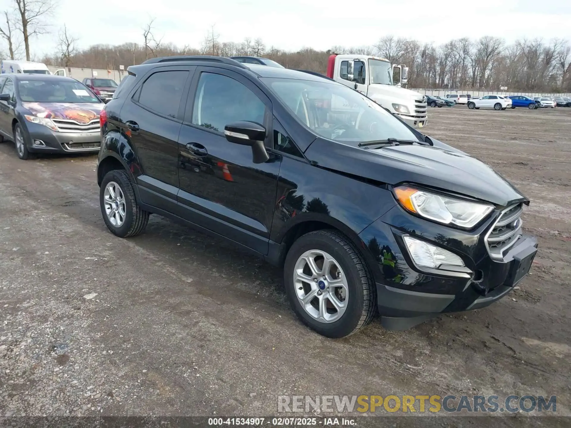 1 Photograph of a damaged car MAJ6S3GL8NC457561 FORD ECOSPORT 2022