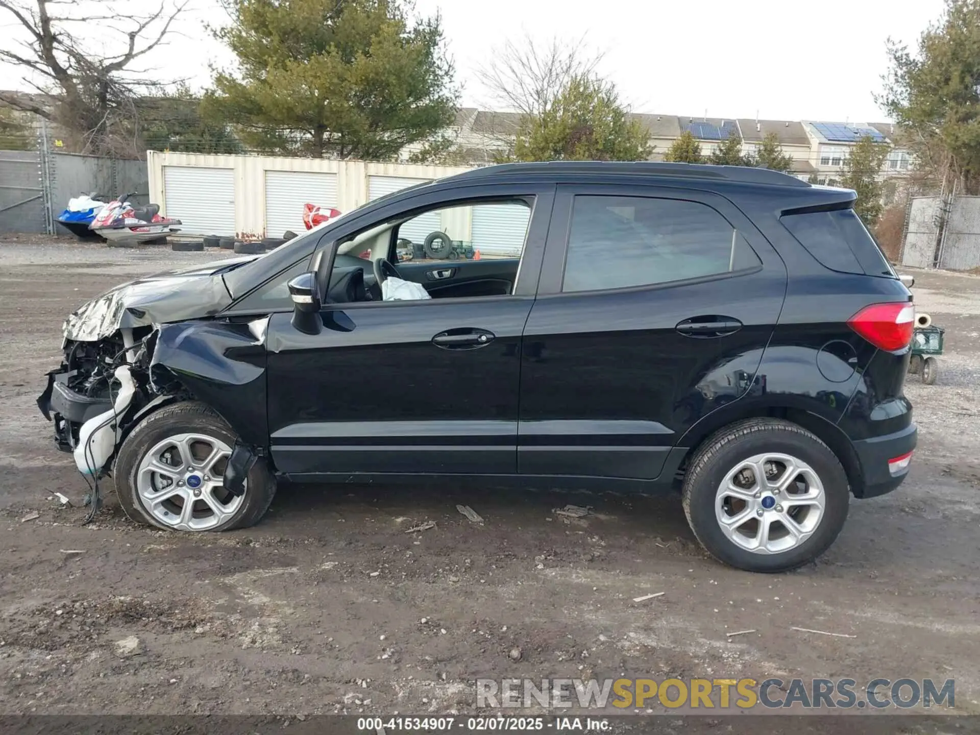 14 Photograph of a damaged car MAJ6S3GL8NC457561 FORD ECOSPORT 2022
