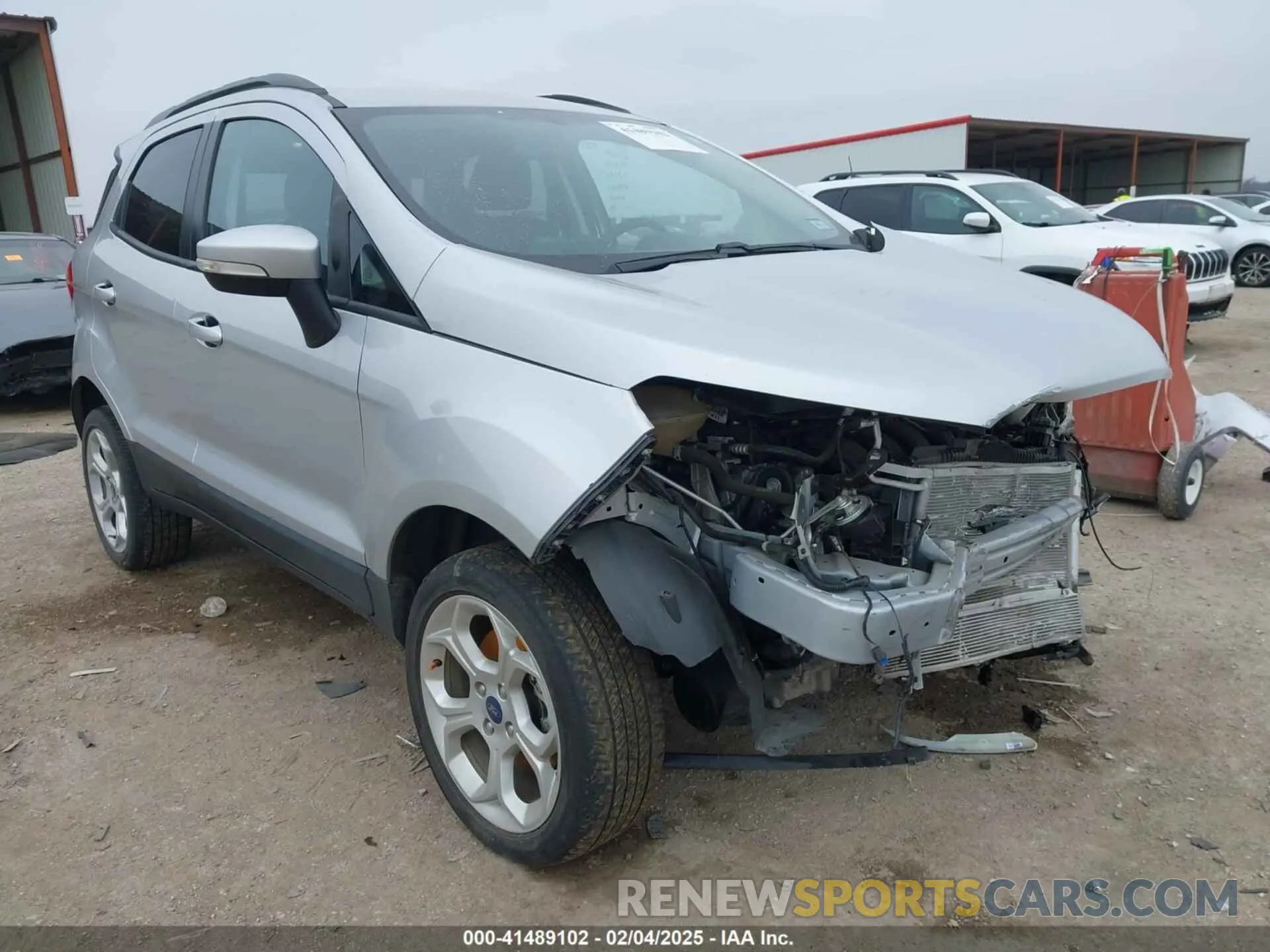 1 Photograph of a damaged car MAJ6S3GL8NC469922 FORD ECOSPORT 2022