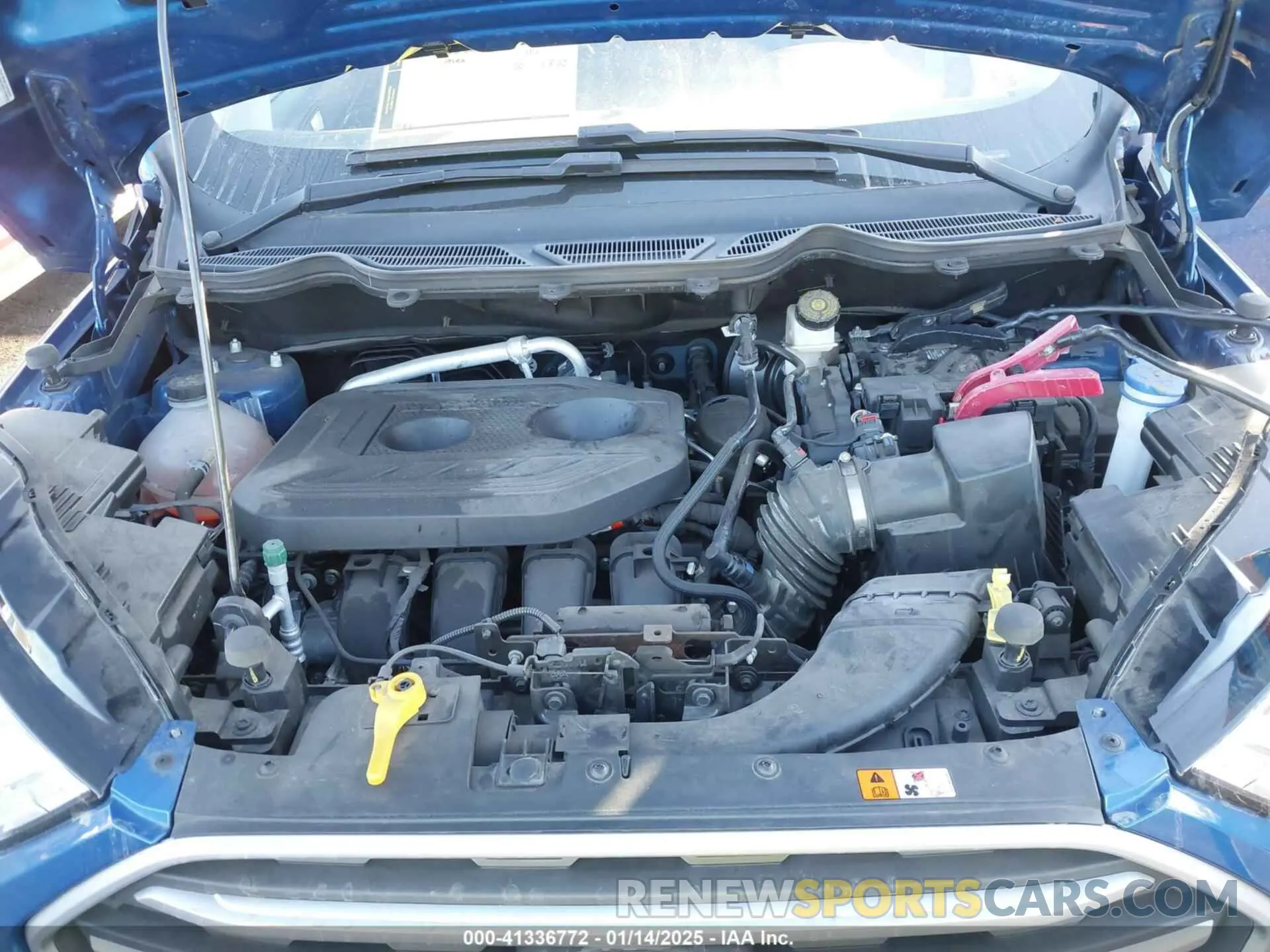 10 Photograph of a damaged car MAJ6S3GL8NC470049 FORD ECOSPORT 2022