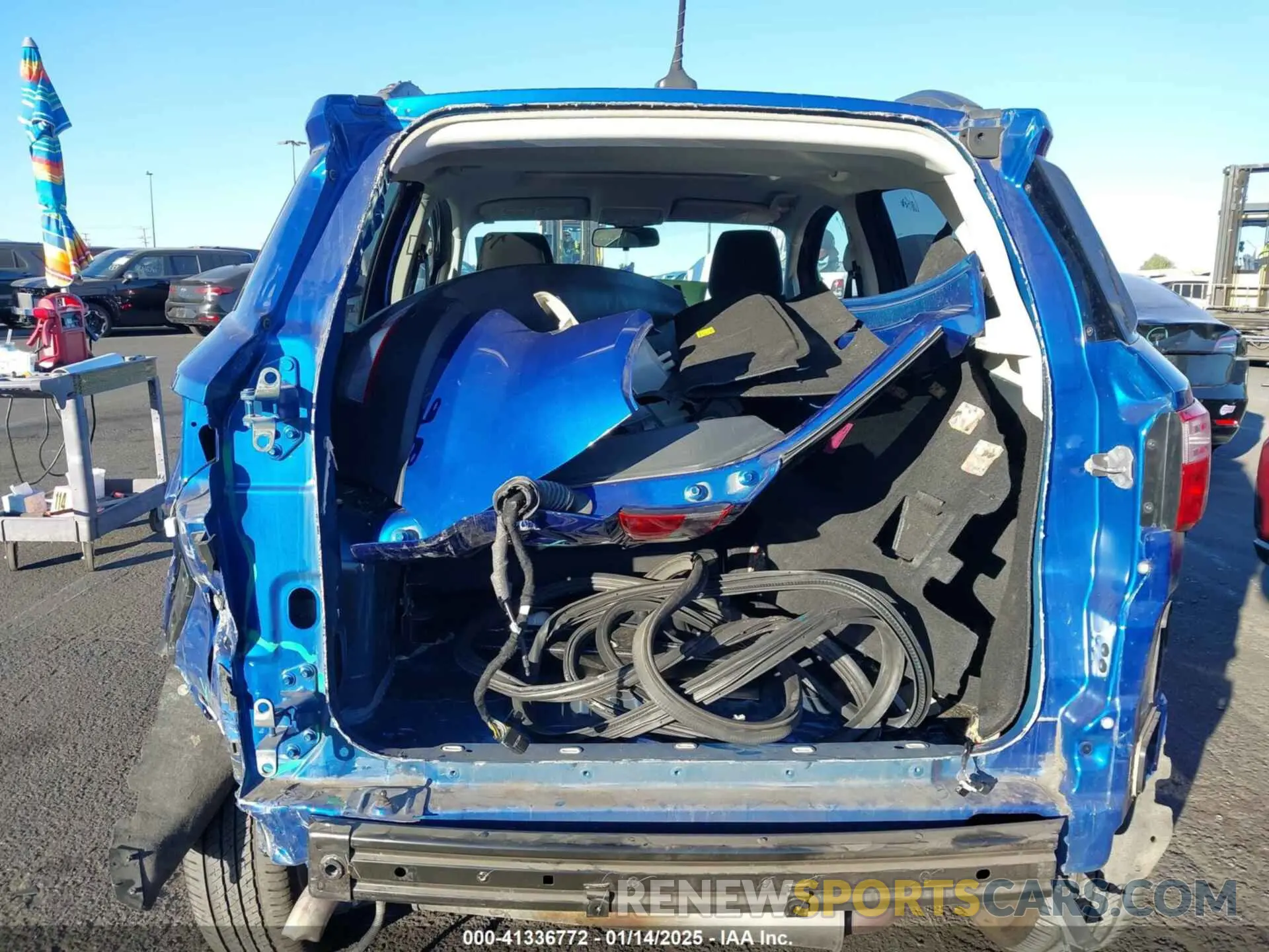 17 Photograph of a damaged car MAJ6S3GL8NC470049 FORD ECOSPORT 2022