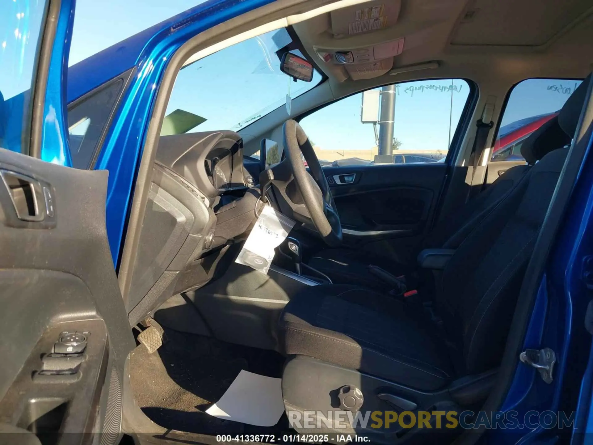 5 Photograph of a damaged car MAJ6S3GL8NC470049 FORD ECOSPORT 2022