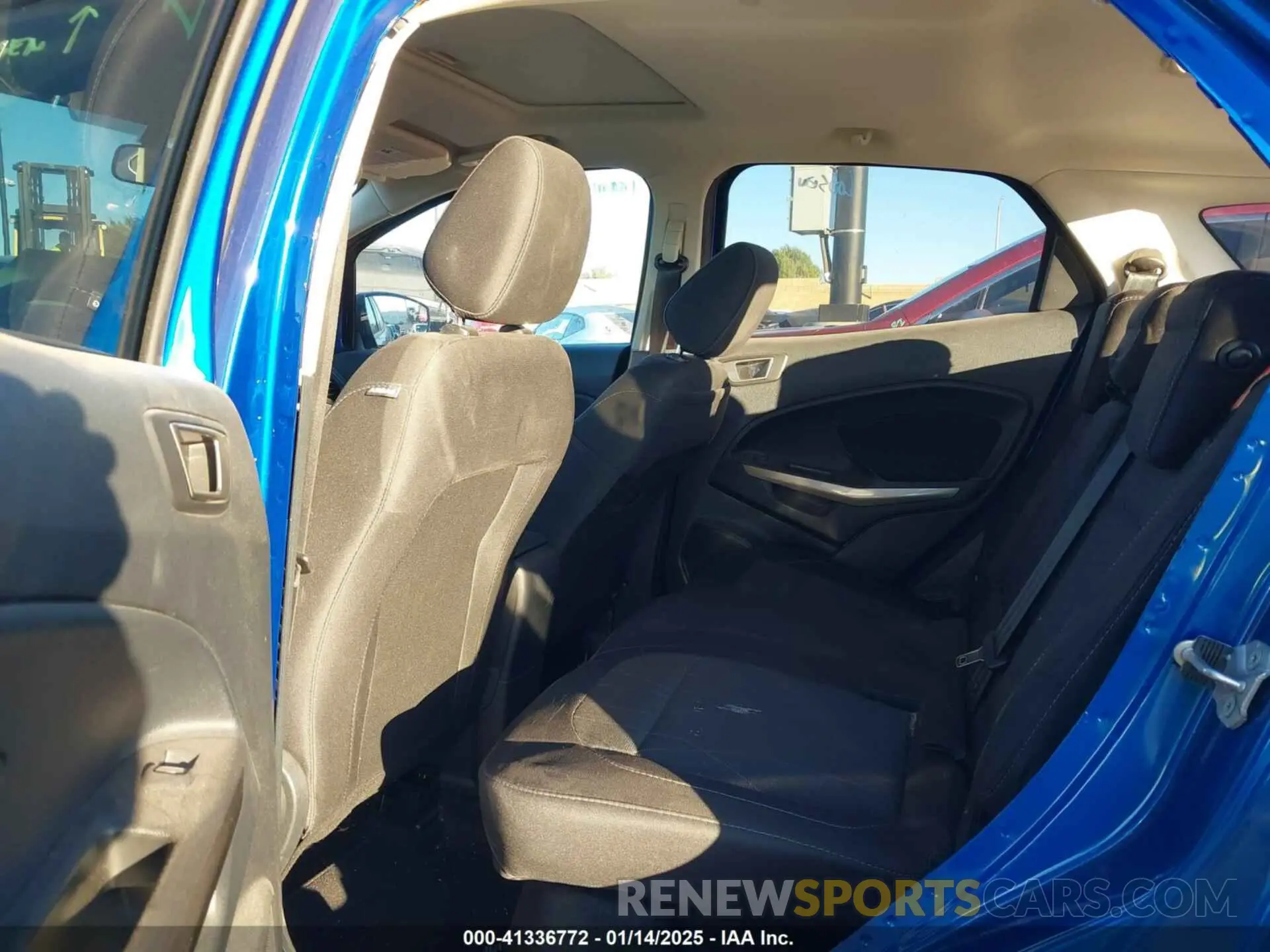 8 Photograph of a damaged car MAJ6S3GL8NC470049 FORD ECOSPORT 2022