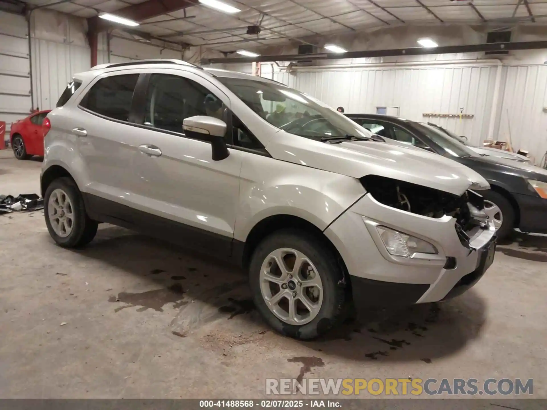 1 Photograph of a damaged car MAJ6S3GL9NC460808 FORD ECOSPORT 2022