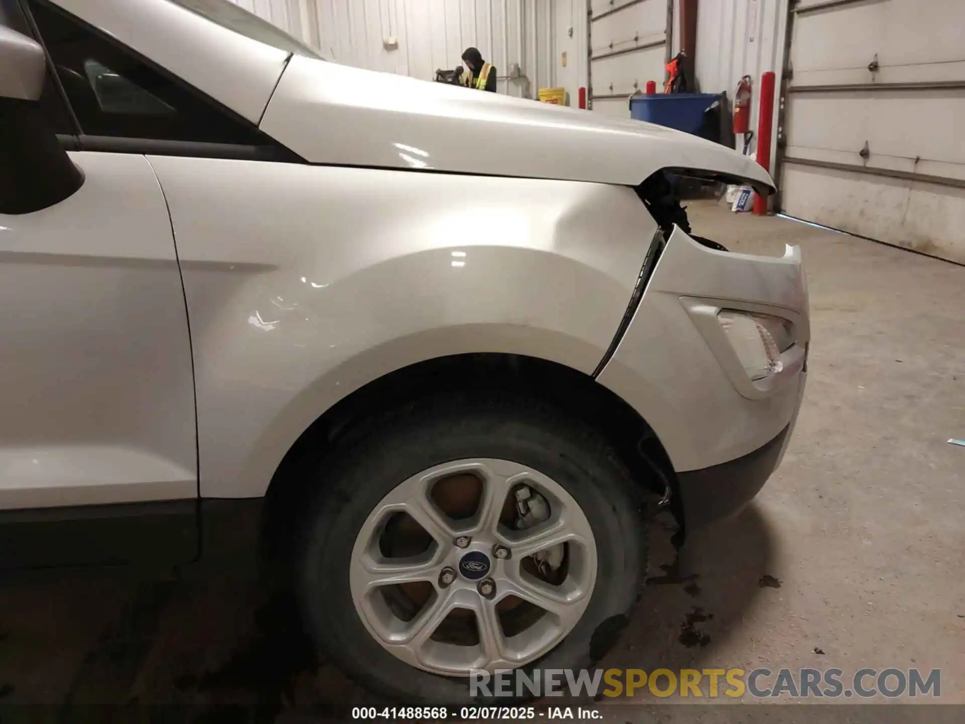 19 Photograph of a damaged car MAJ6S3GL9NC460808 FORD ECOSPORT 2022