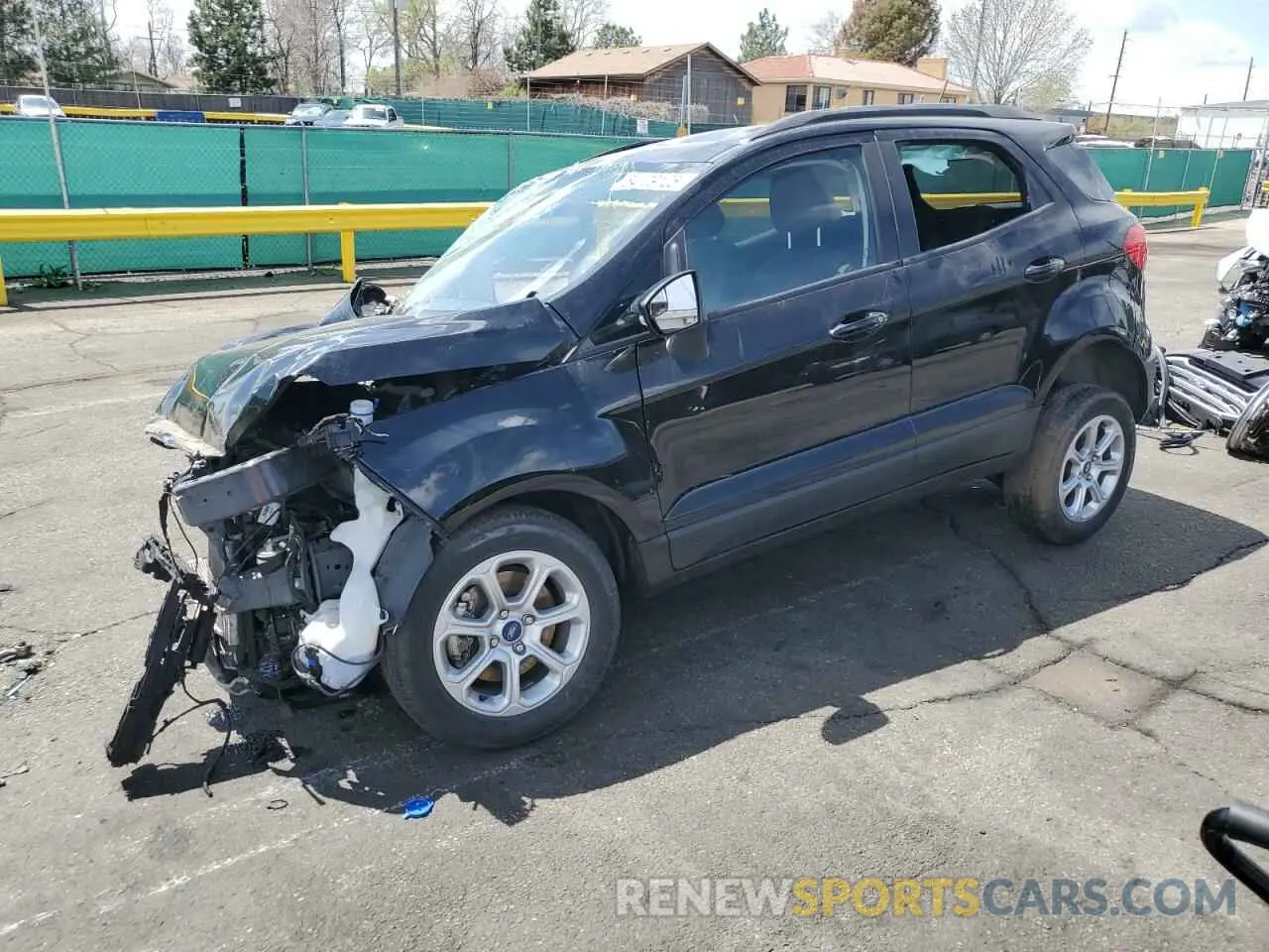 1 Photograph of a damaged car MAJ6S3GL9NC466480 FORD ECOSPORT 2022