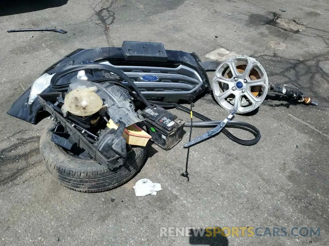 12 Photograph of a damaged car MAJ6S3GL9NC466480 FORD ECOSPORT 2022