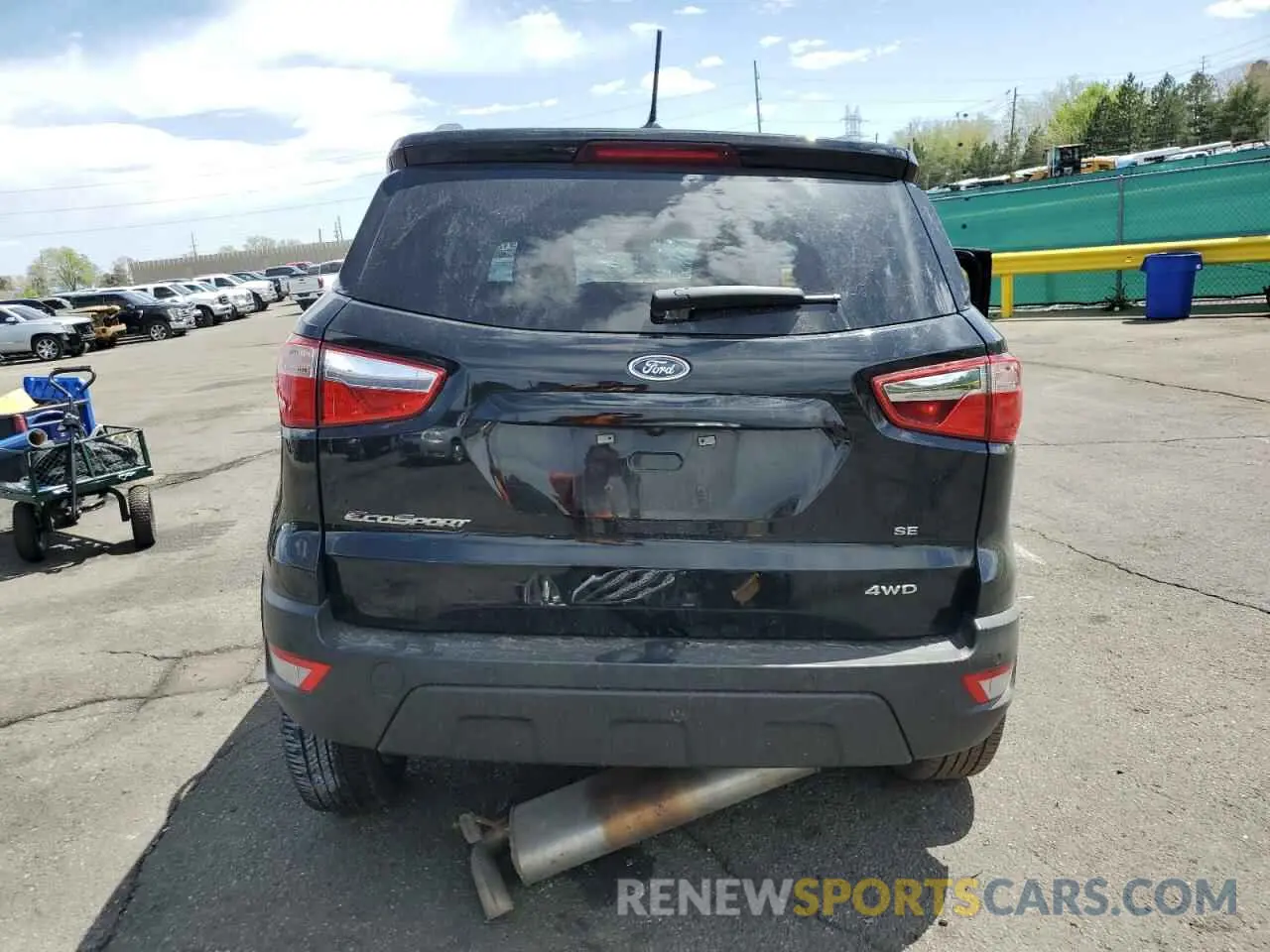 6 Photograph of a damaged car MAJ6S3GL9NC466480 FORD ECOSPORT 2022