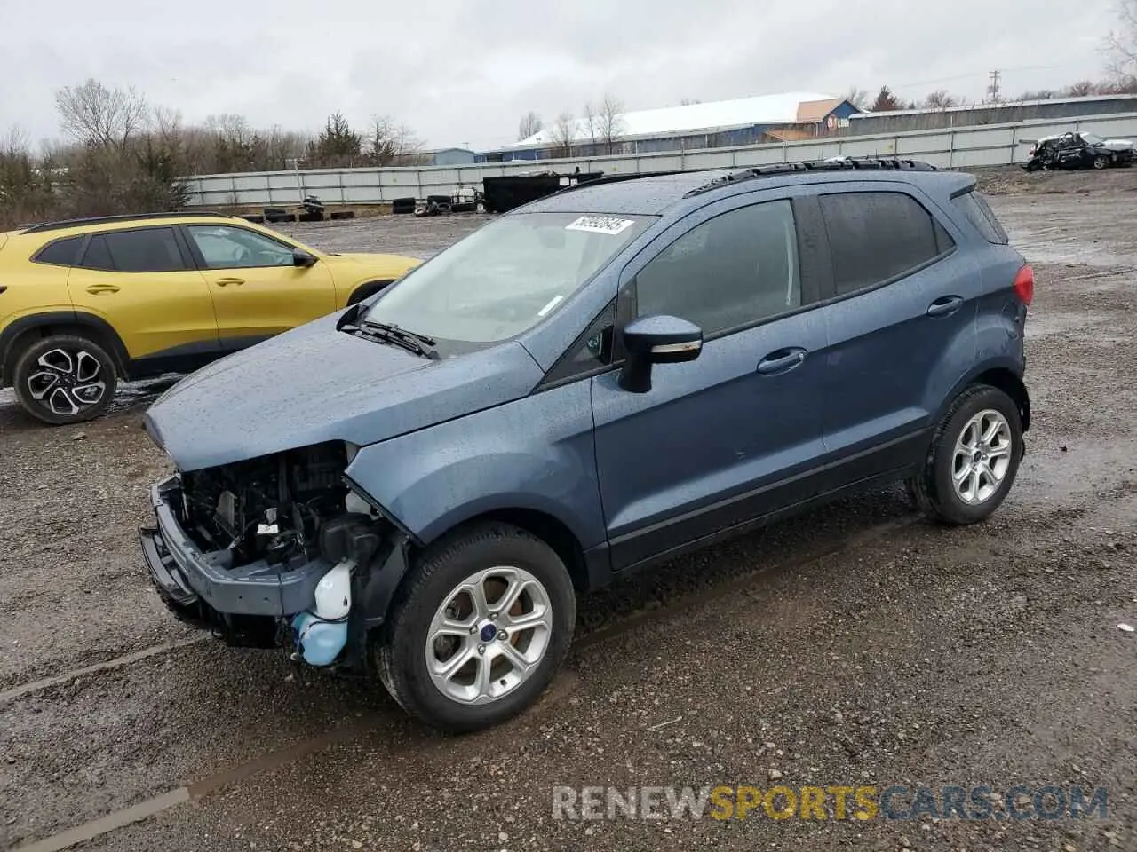 1 Photograph of a damaged car MAJ6S3GLXNC466570 FORD ECOSPORT 2022