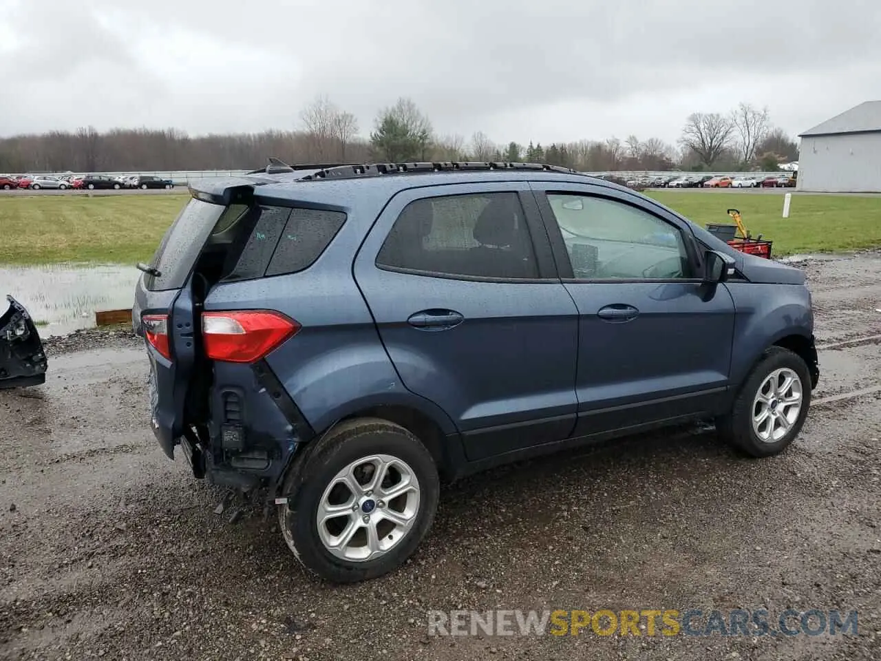 3 Photograph of a damaged car MAJ6S3GLXNC466570 FORD ECOSPORT 2022