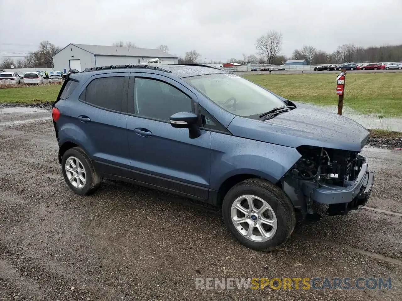 4 Photograph of a damaged car MAJ6S3GLXNC466570 FORD ECOSPORT 2022