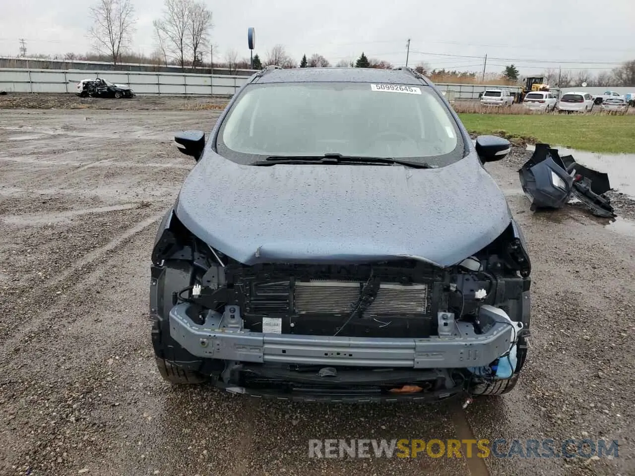 5 Photograph of a damaged car MAJ6S3GLXNC466570 FORD ECOSPORT 2022