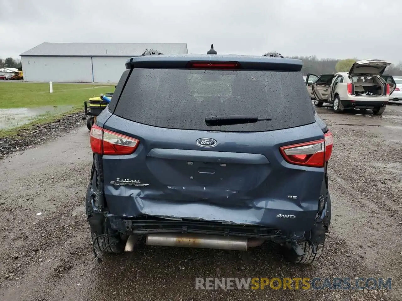 6 Photograph of a damaged car MAJ6S3GLXNC466570 FORD ECOSPORT 2022