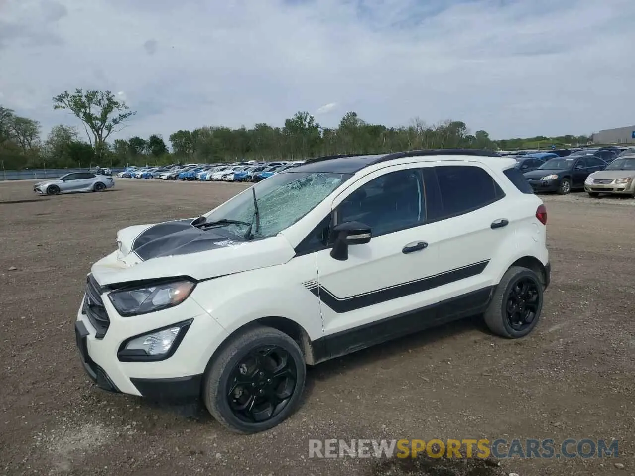 1 Photograph of a damaged car MAJ6S3JL1NC472380 FORD ECOSPORT 2022