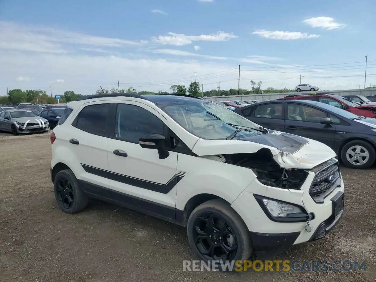 4 Photograph of a damaged car MAJ6S3JL1NC472380 FORD ECOSPORT 2022