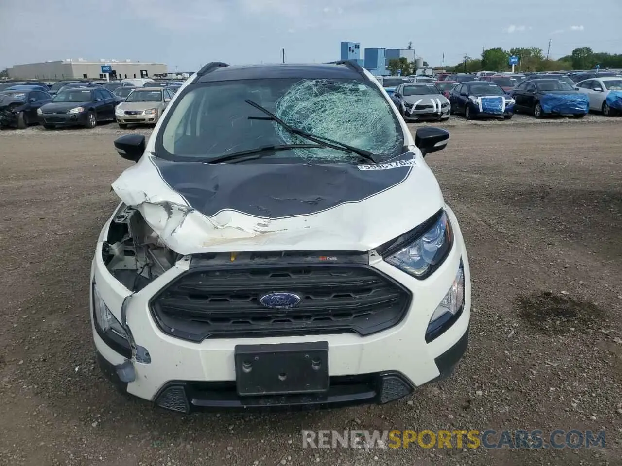 5 Photograph of a damaged car MAJ6S3JL1NC472380 FORD ECOSPORT 2022