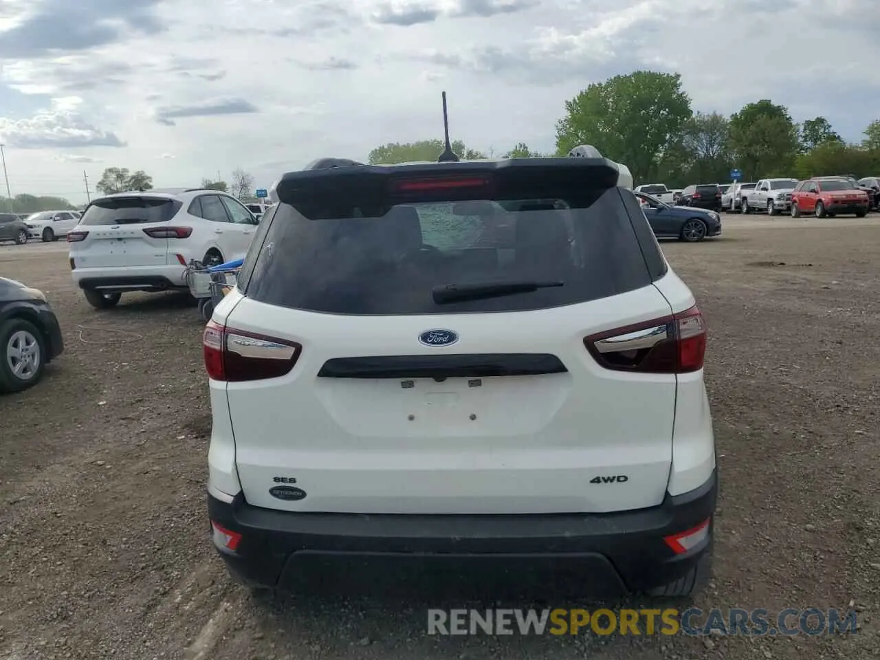 6 Photograph of a damaged car MAJ6S3JL1NC472380 FORD ECOSPORT 2022
