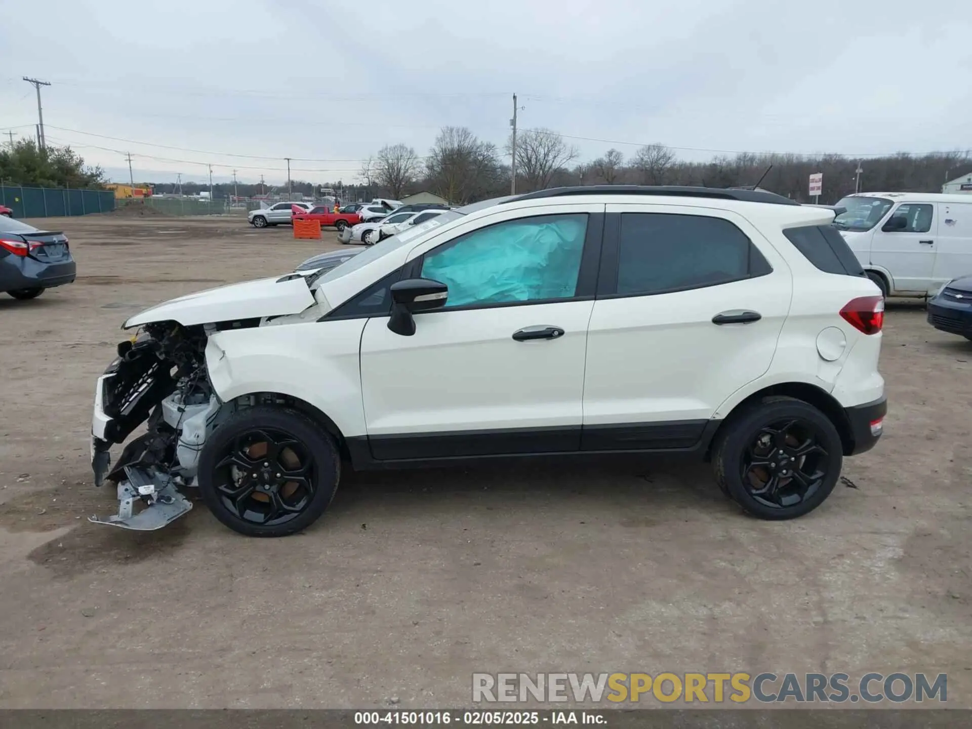 14 Photograph of a damaged car MAJ6S3JL3NC470159 FORD ECOSPORT 2022