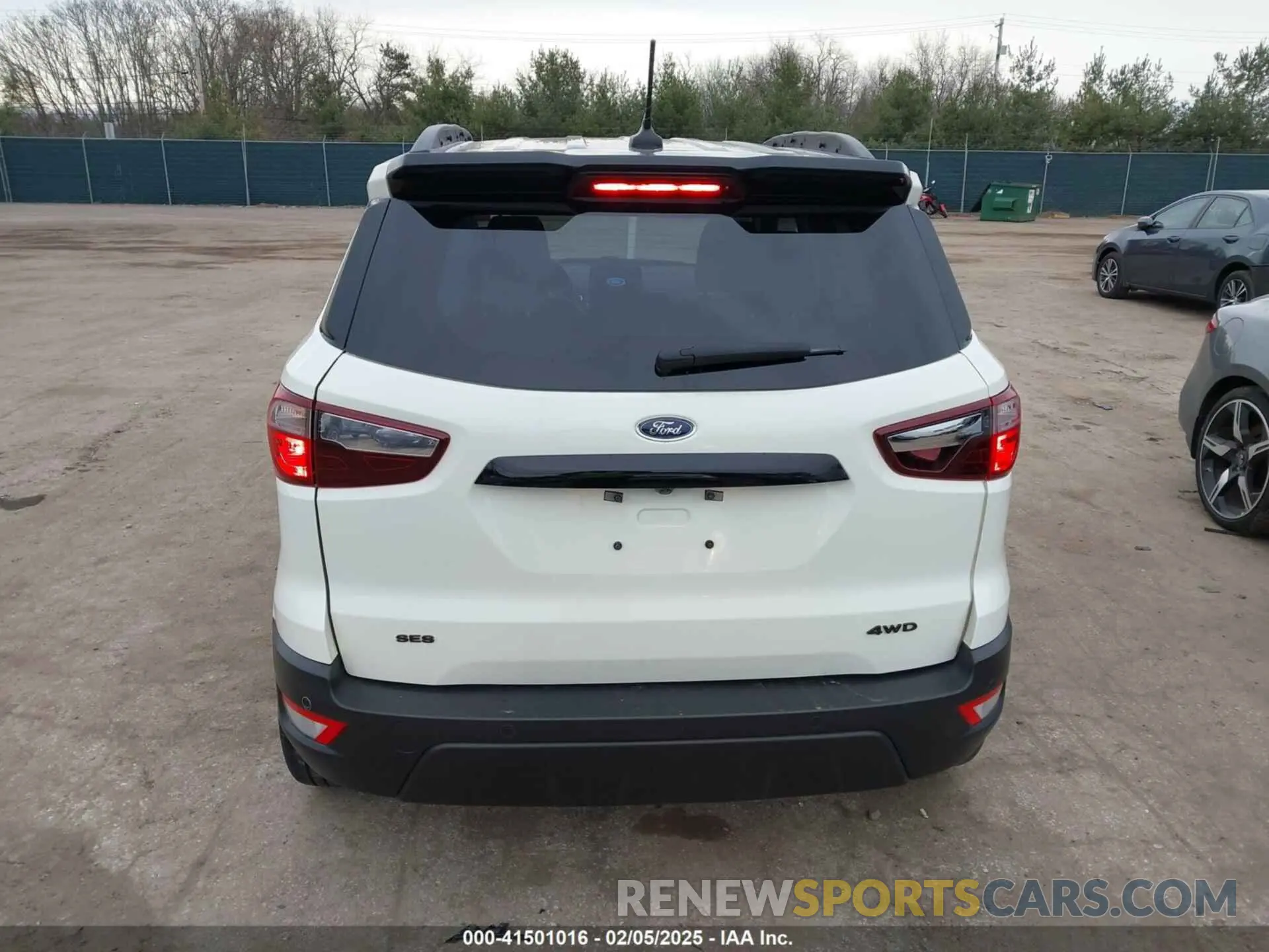 16 Photograph of a damaged car MAJ6S3JL3NC470159 FORD ECOSPORT 2022